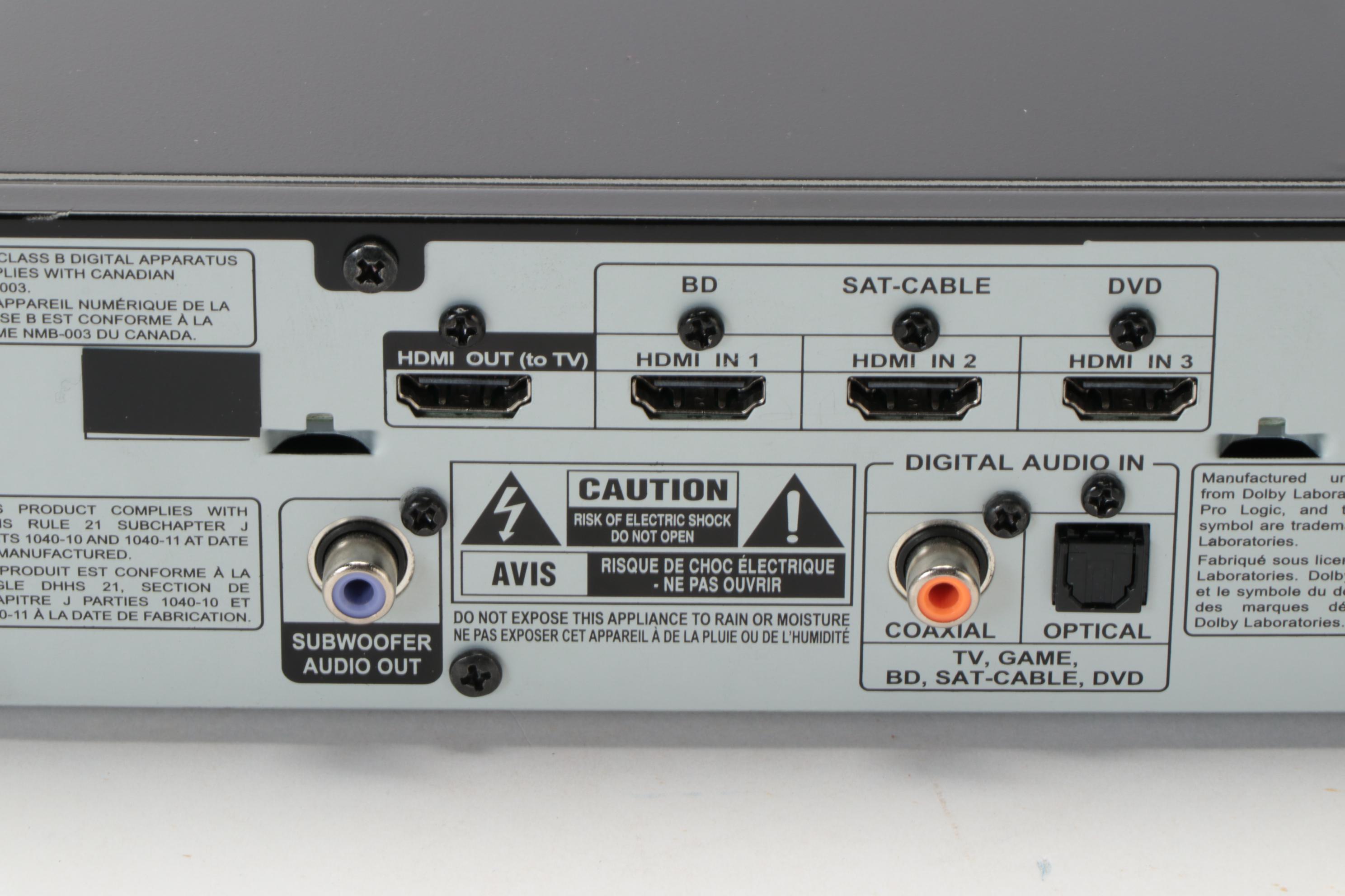 RCA RT2911 1000-Watt Home Theater System