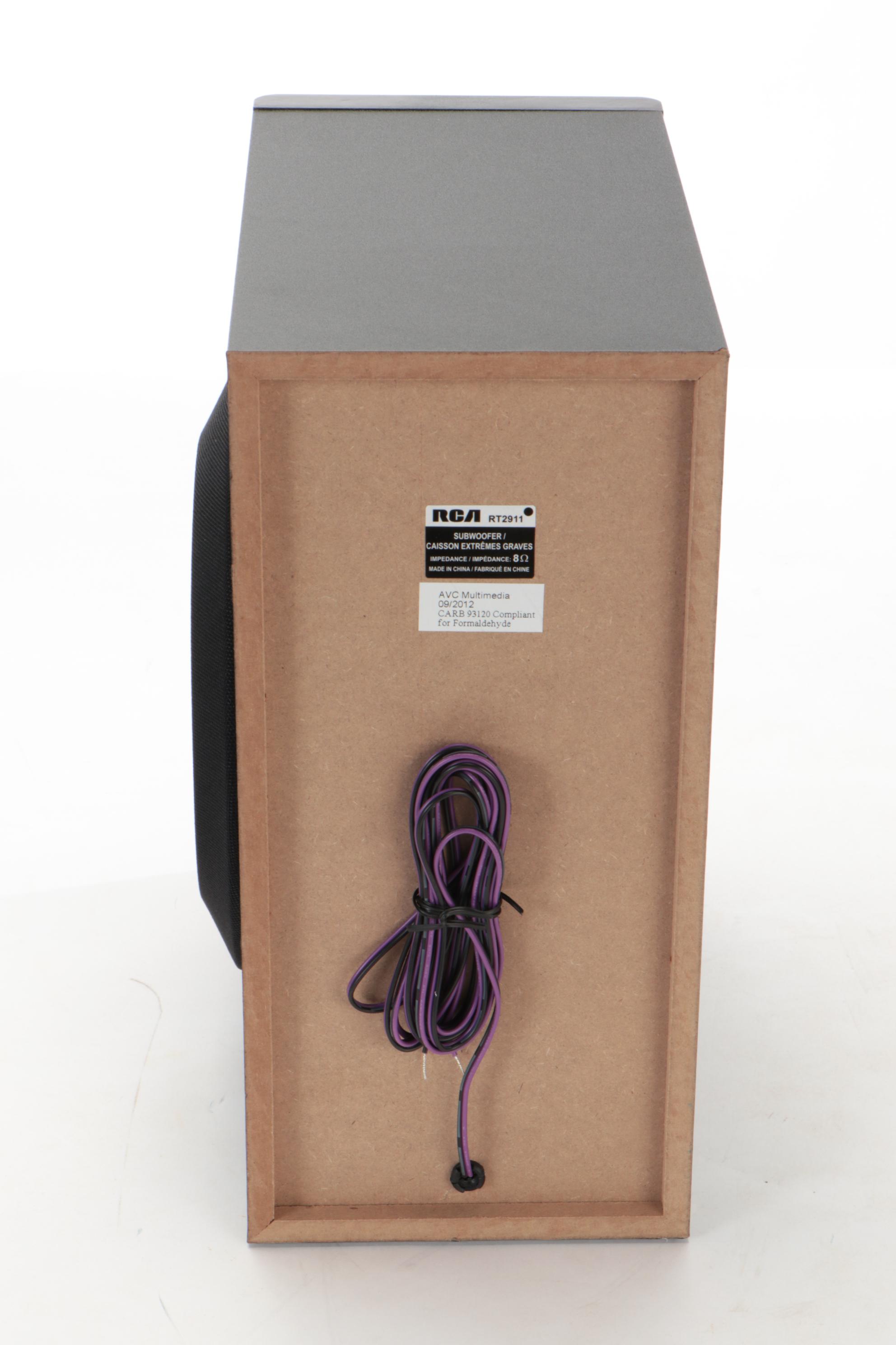 RCA RT2911 1000-Watt Home Theater System