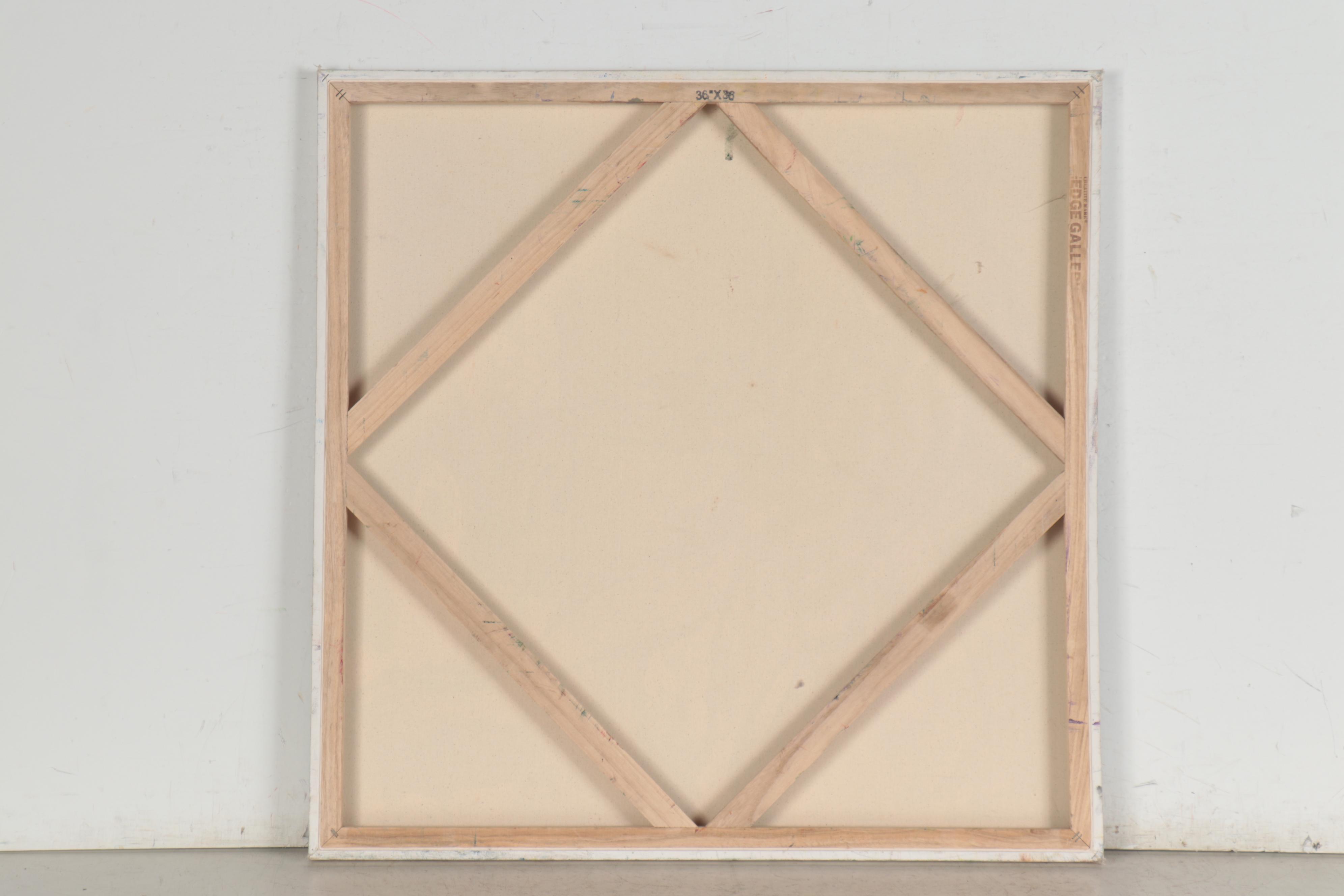 Oil Painting of Three Female Nude Figures, Late 20th Century