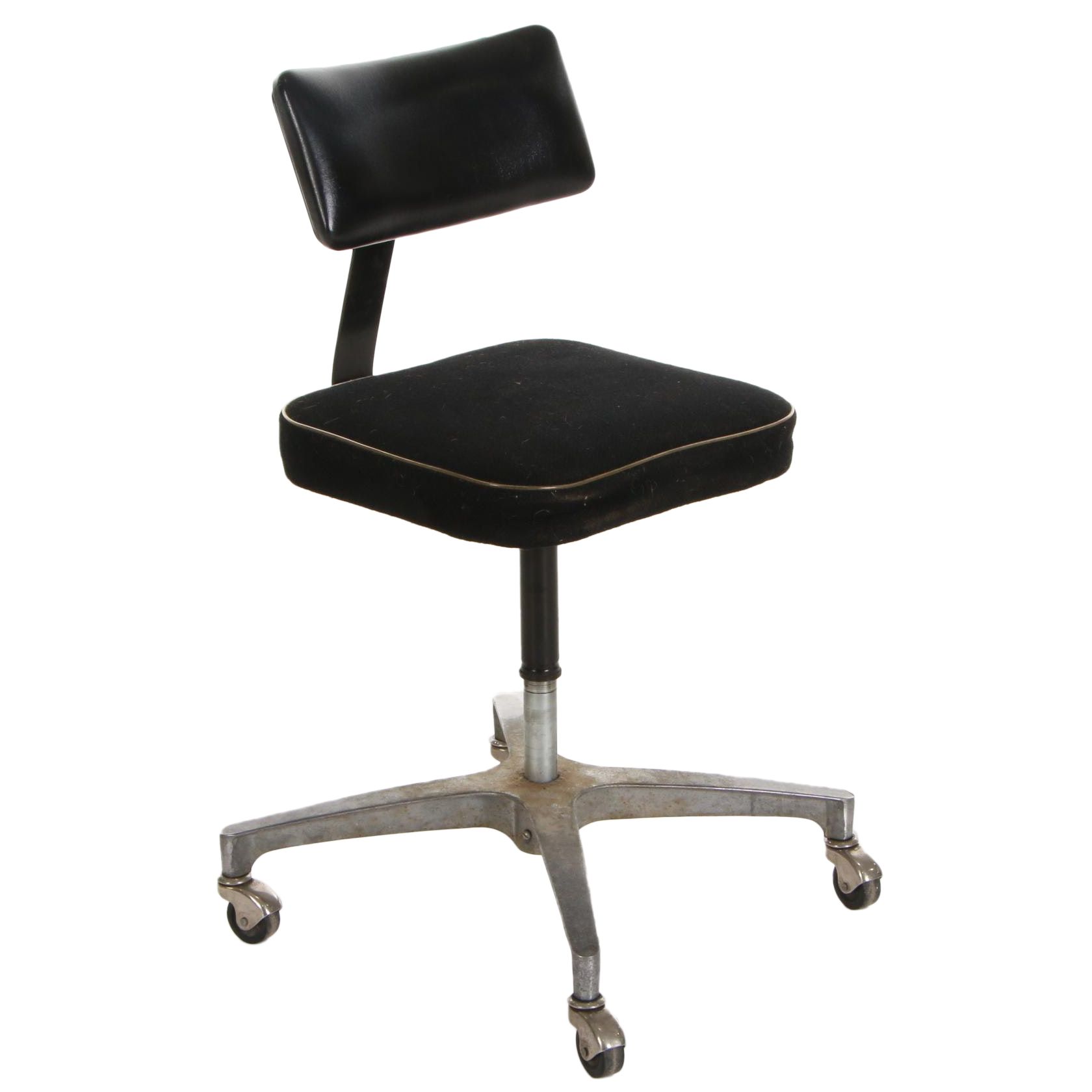 Ajusto Equipment Co. Office Chair, Mid-20th Century