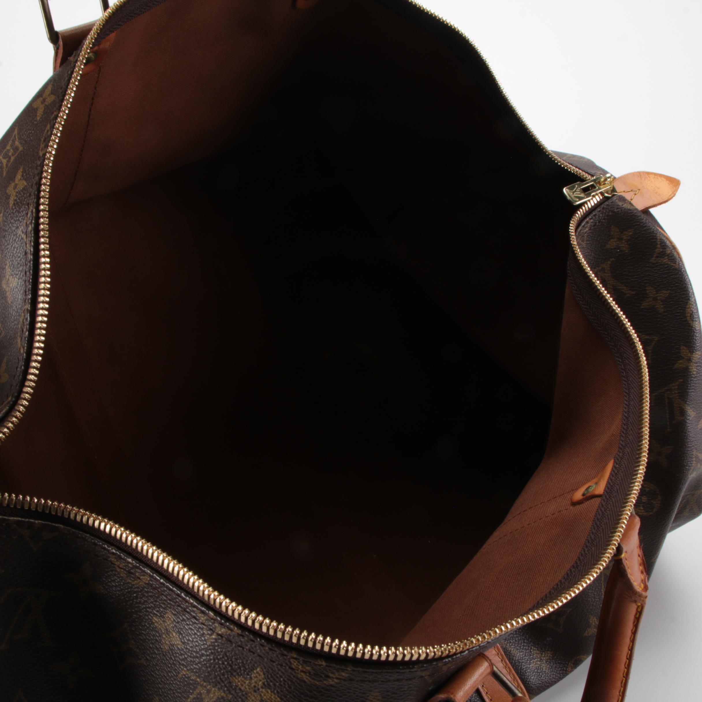 Louis Vuitton Malletier Keepall 55 Travel Bag in Monogram Canvas