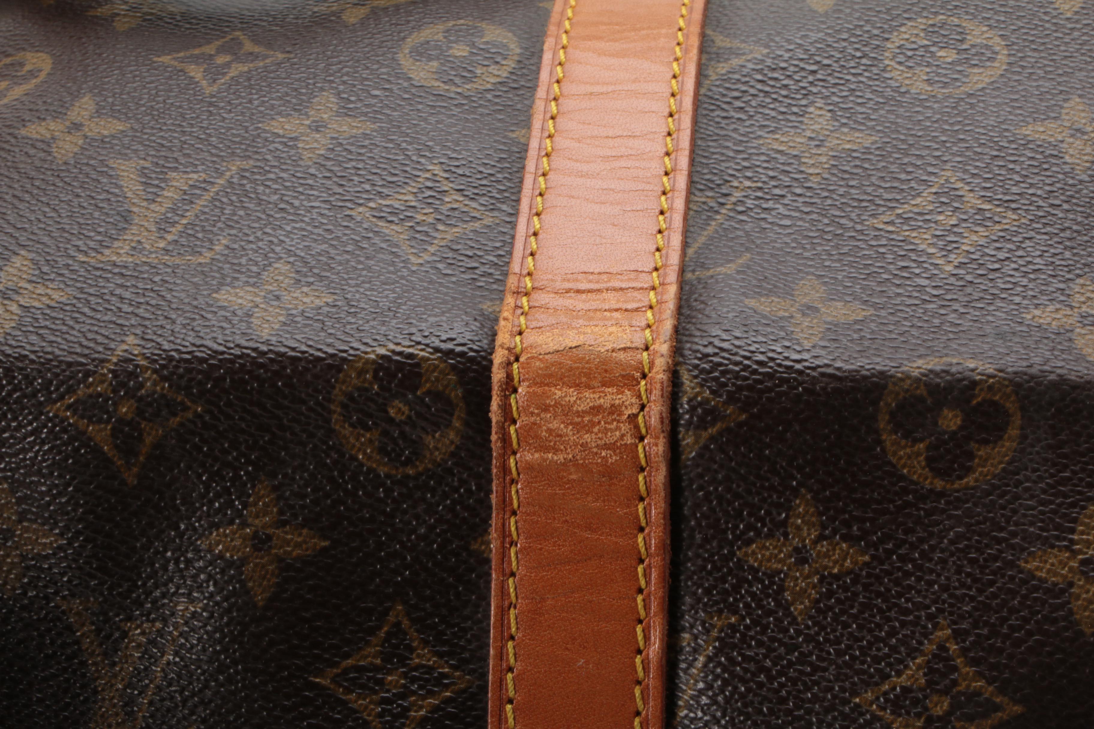 Louis Vuitton Malletier Keepall 55 Travel Bag in Monogram Canvas