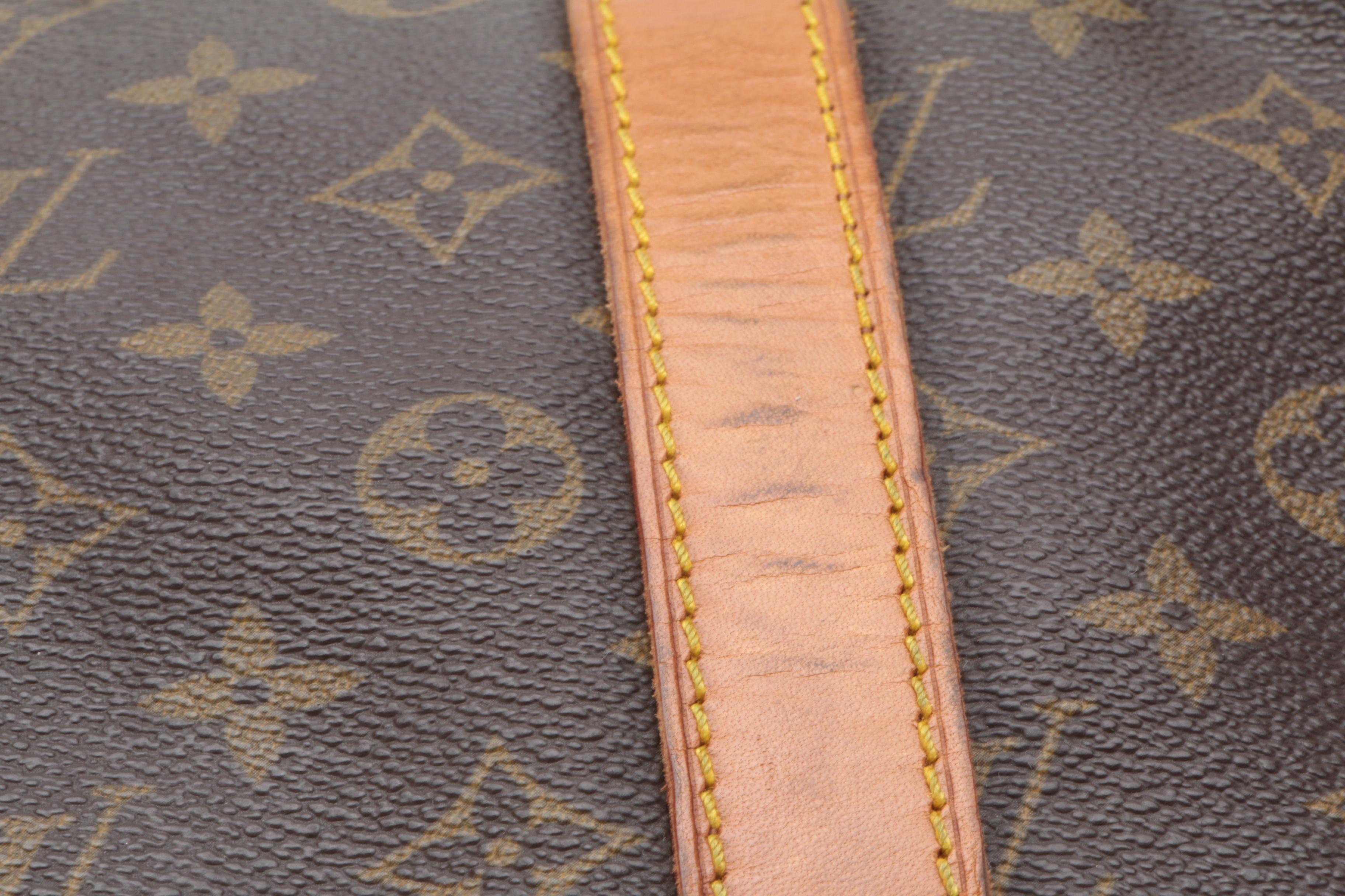 Louis Vuitton Malletier Keepall 55 Travel Bag in Monogram Canvas