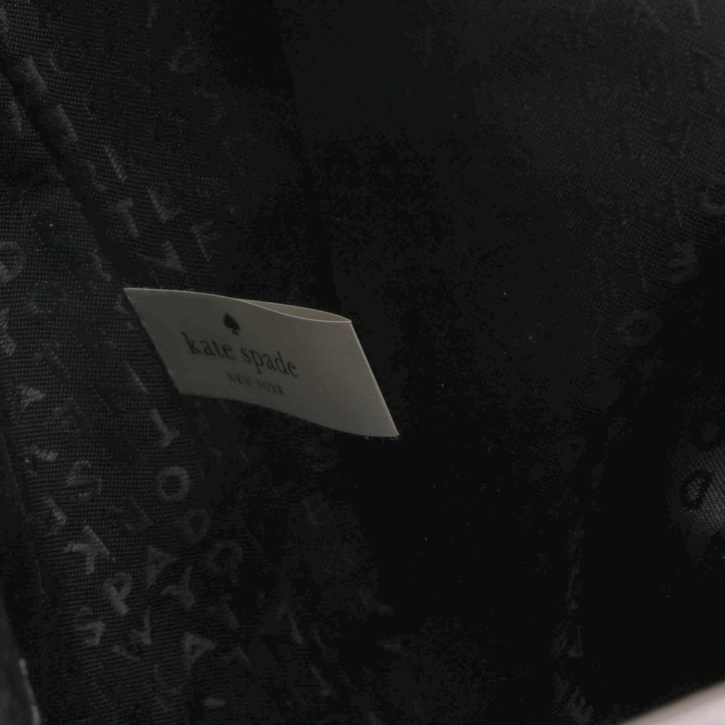 Kate Spade Jules on Pointe Swan Tote with Pom-Pom Portable Tech Charger