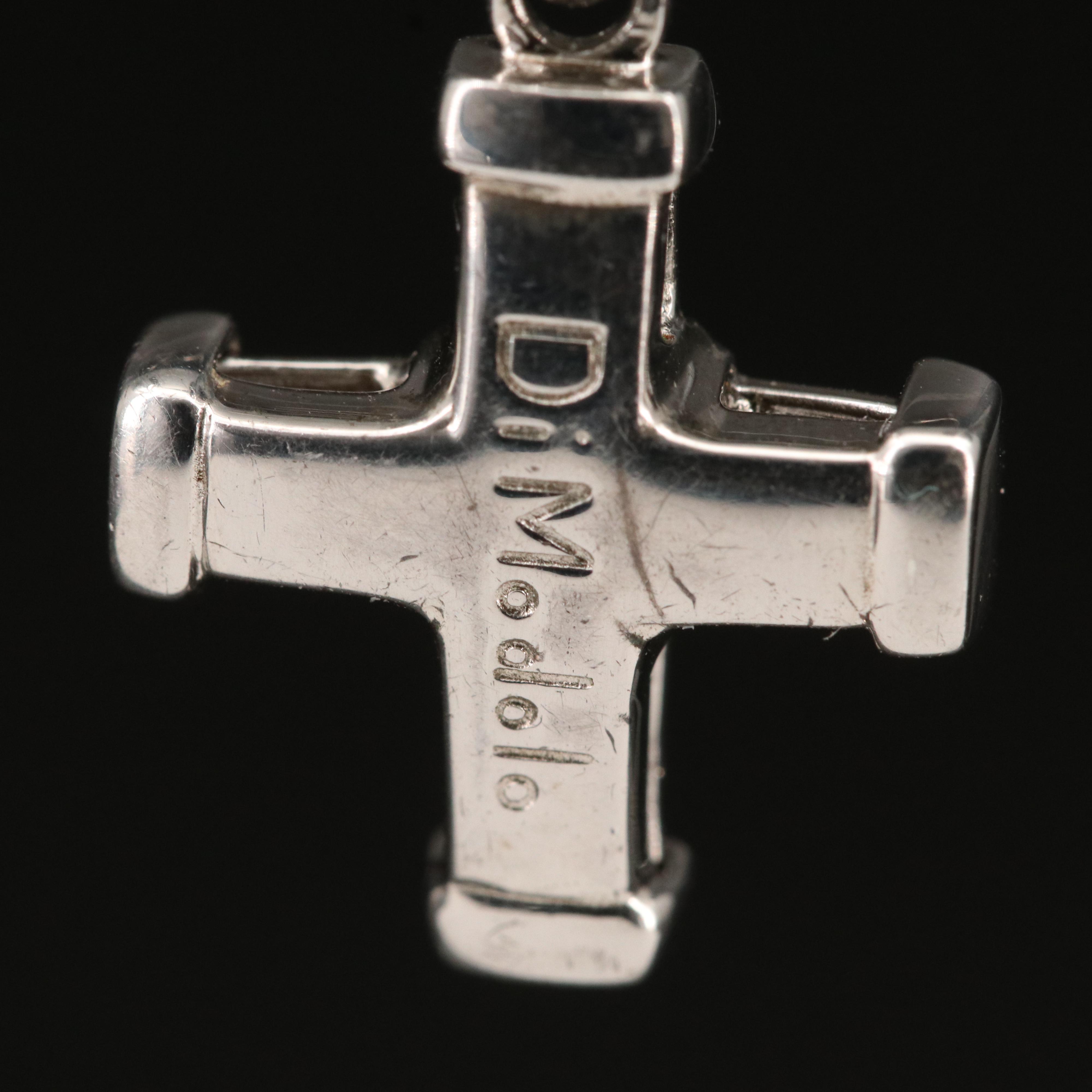 Di Modolo 18K Diamond Cross Pendant Necklace