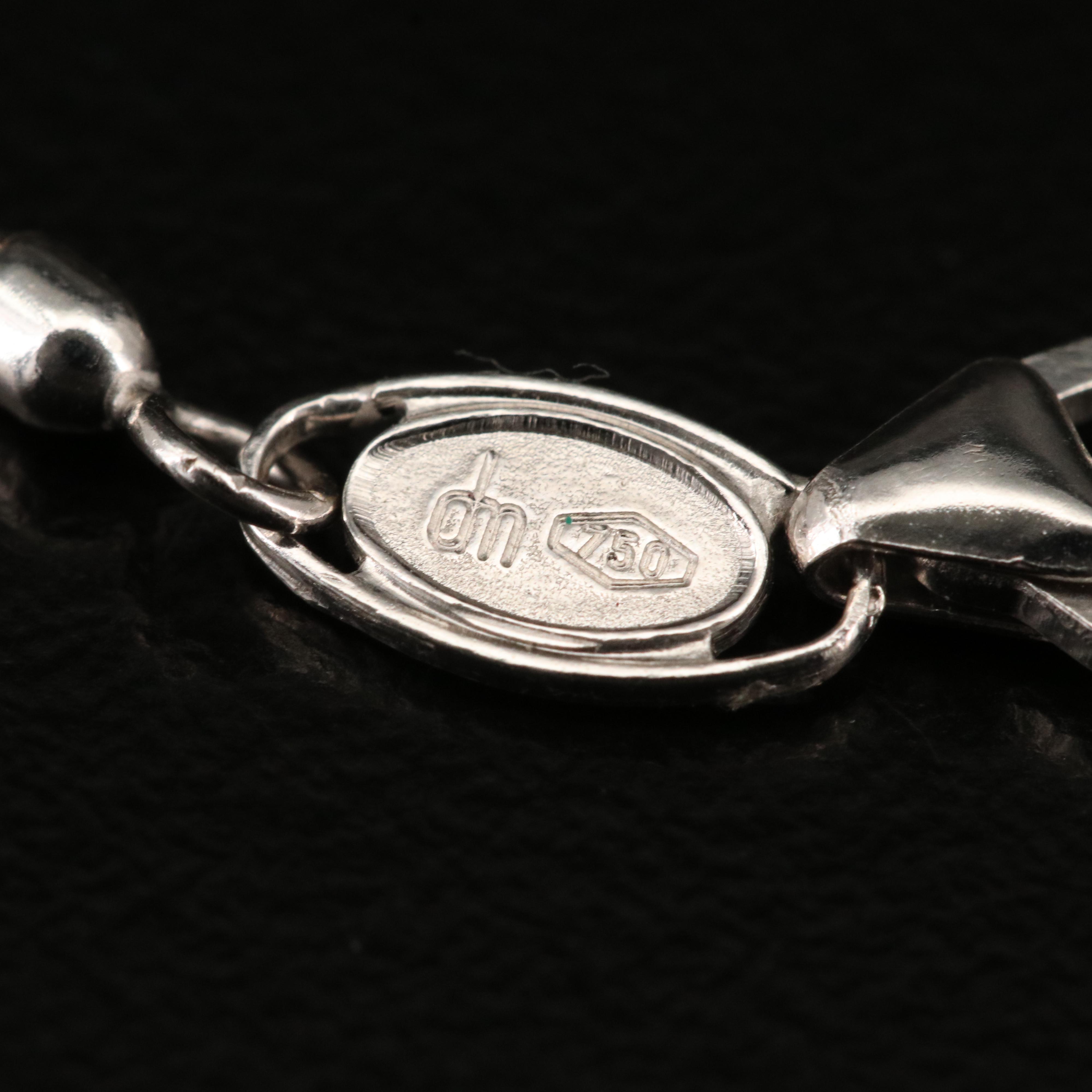 Di Modolo 18K Diamond Cross Pendant Necklace