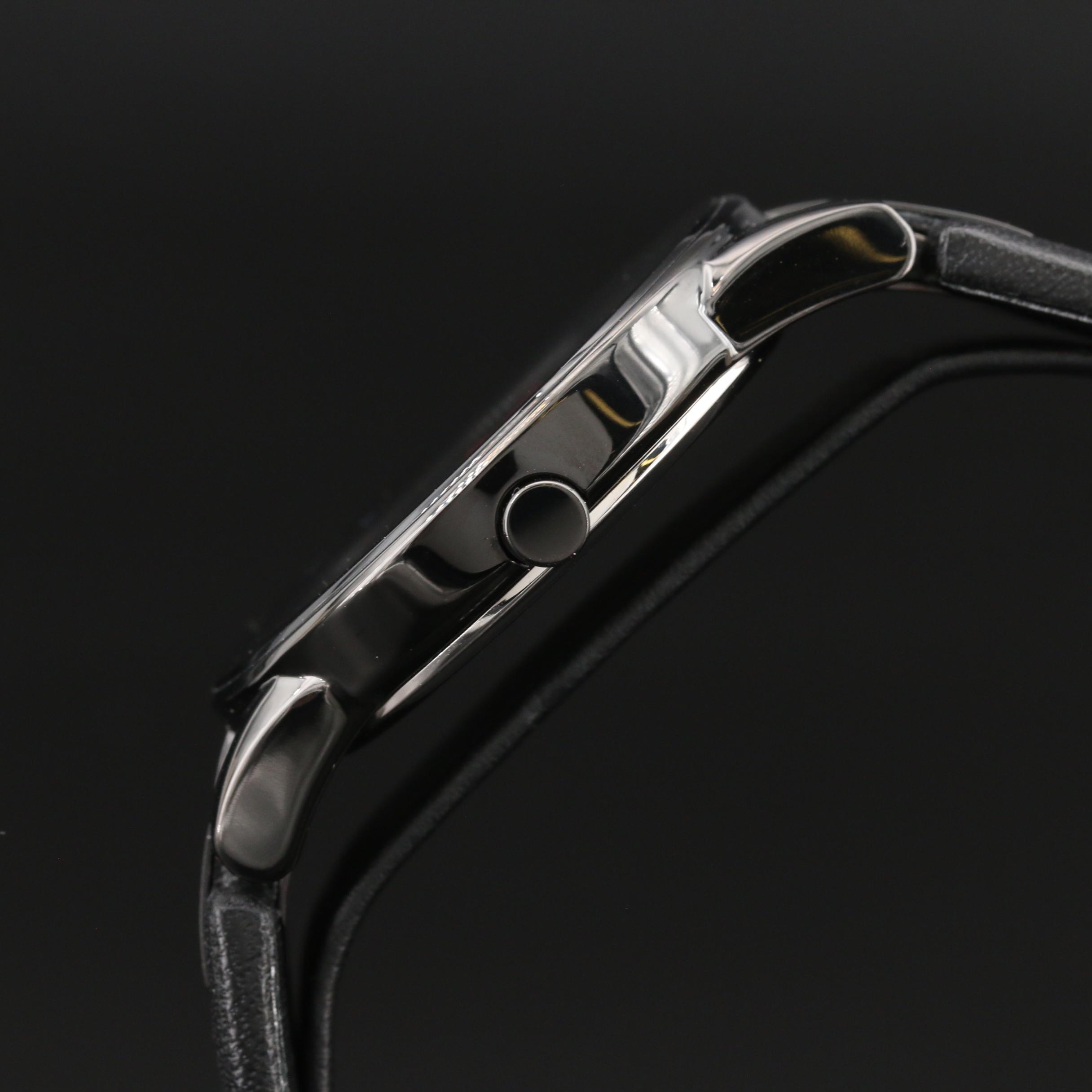 Citizen Eco-Drive Mickey Mouse Black Ion-Plated Watch