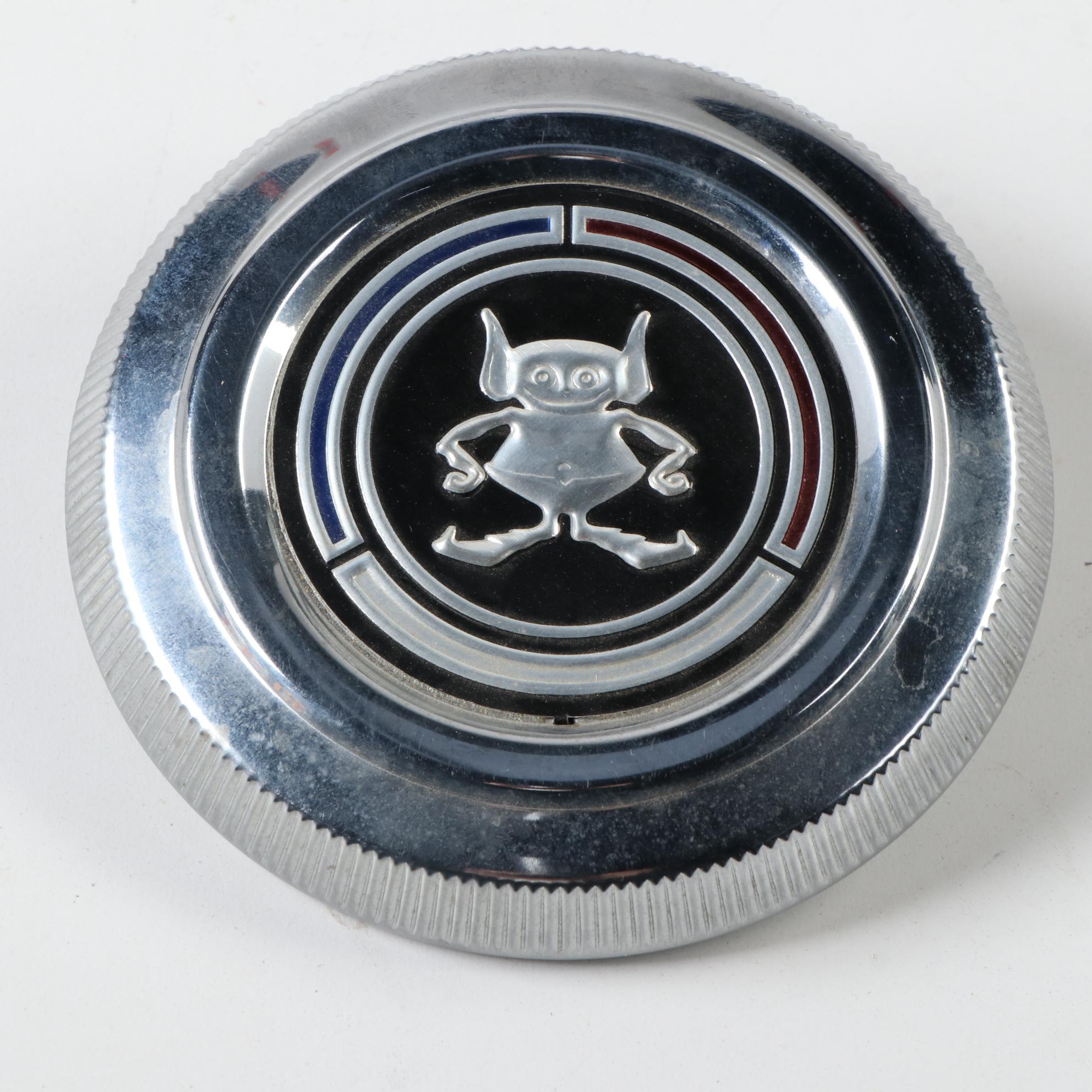AMC Rambler Hubcap Spinners and AMC Gremlin Gas Cap, Mid-20th Century