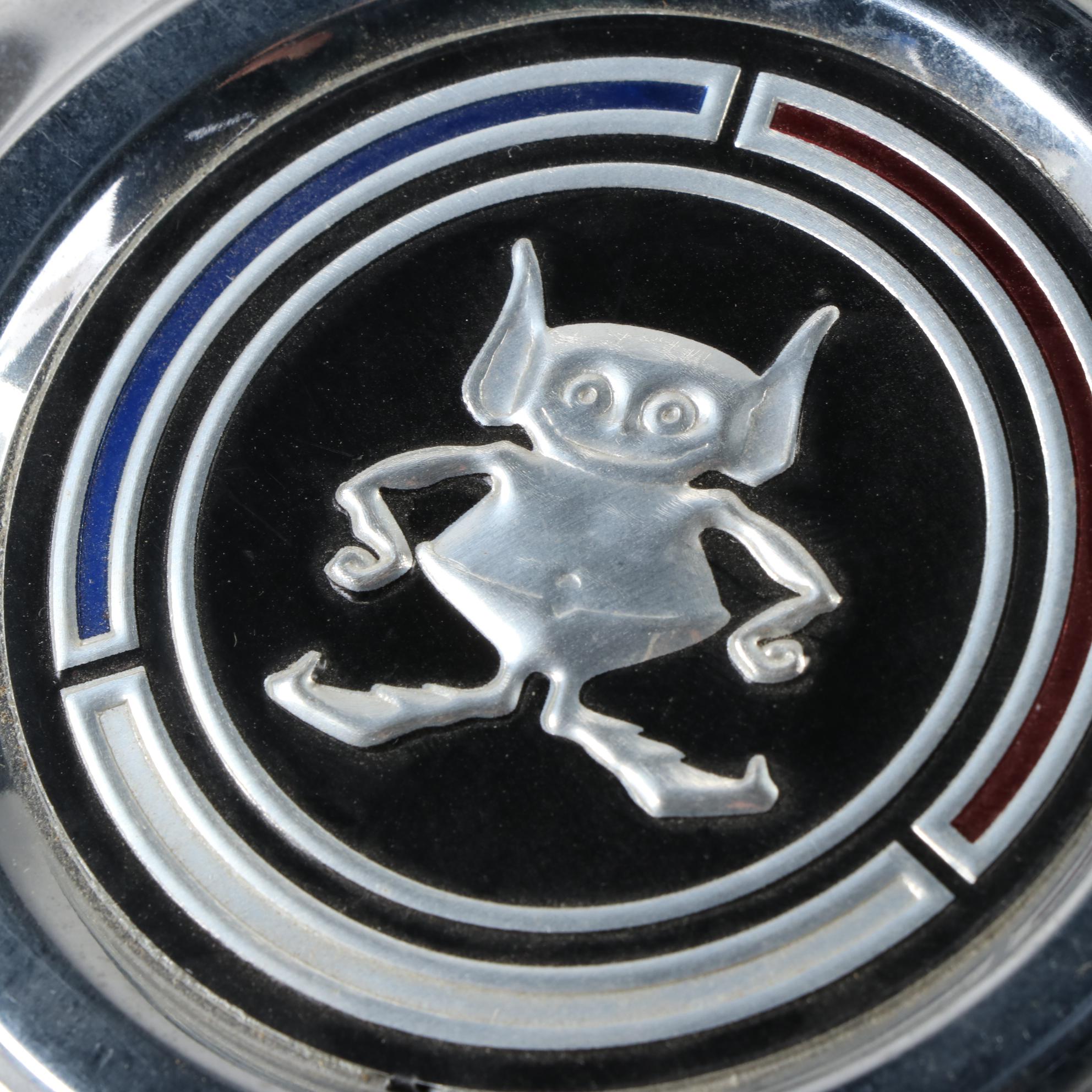 AMC Rambler Hubcap Spinners and AMC Gremlin Gas Cap, Mid-20th Century