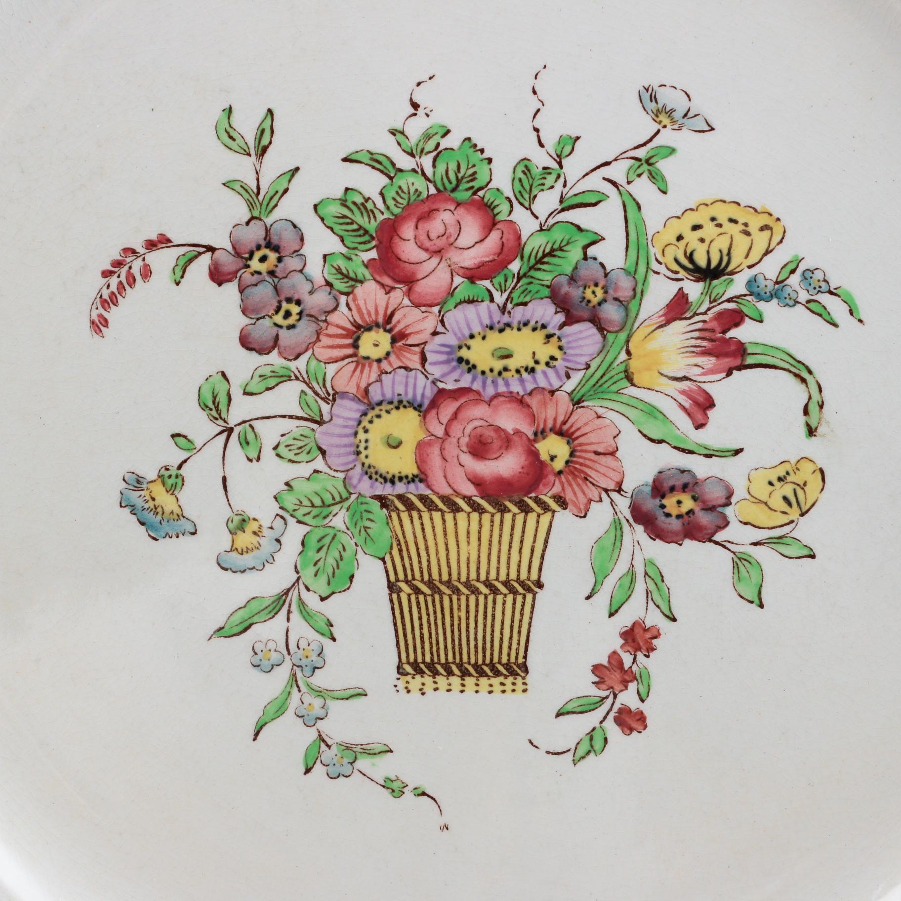 Wedgwood "Belmar" Dinner Plates and "Garden Club" Salad Plates