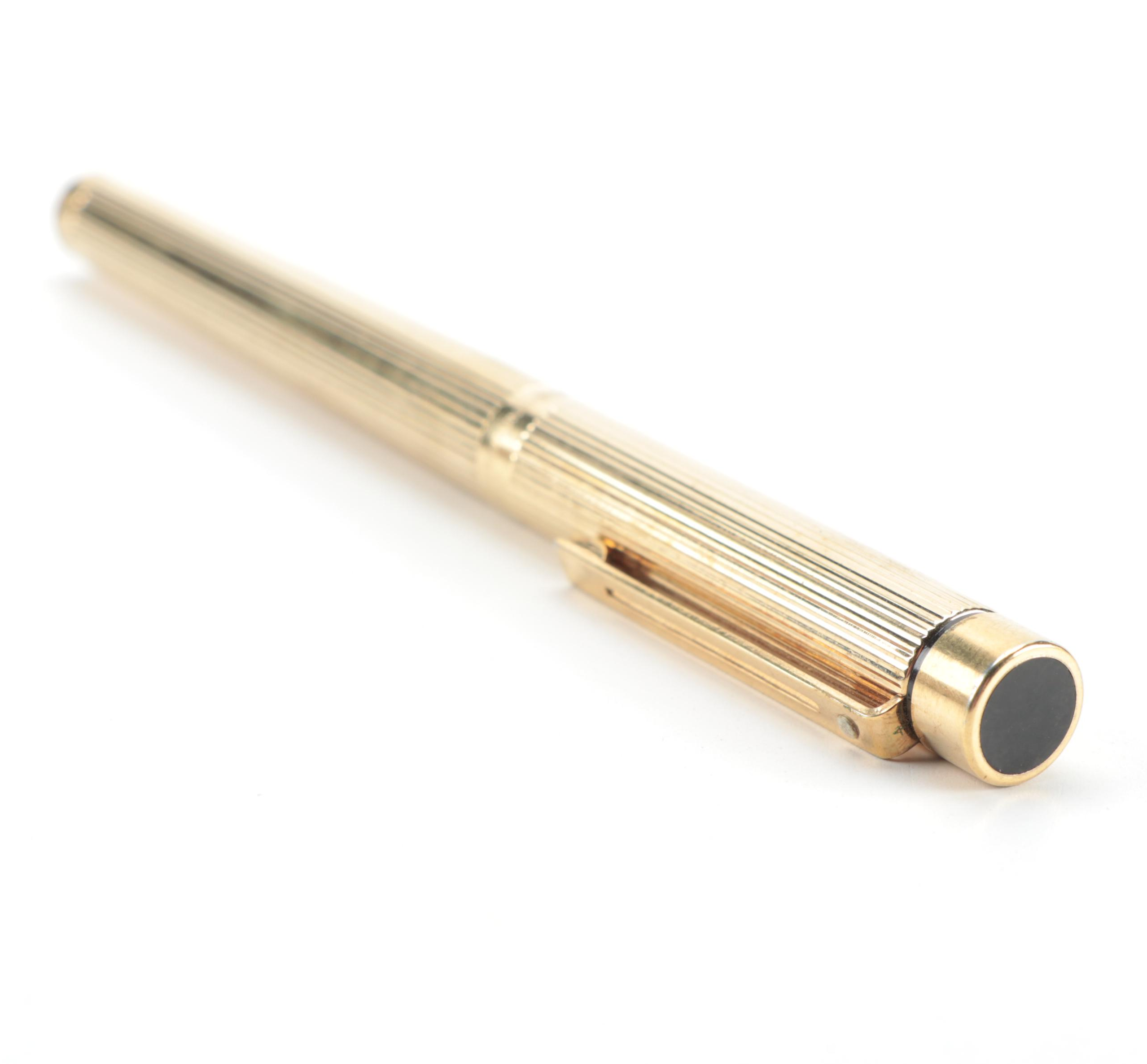 Sheaffer "Targa" Gold Plate Rollerball Pen