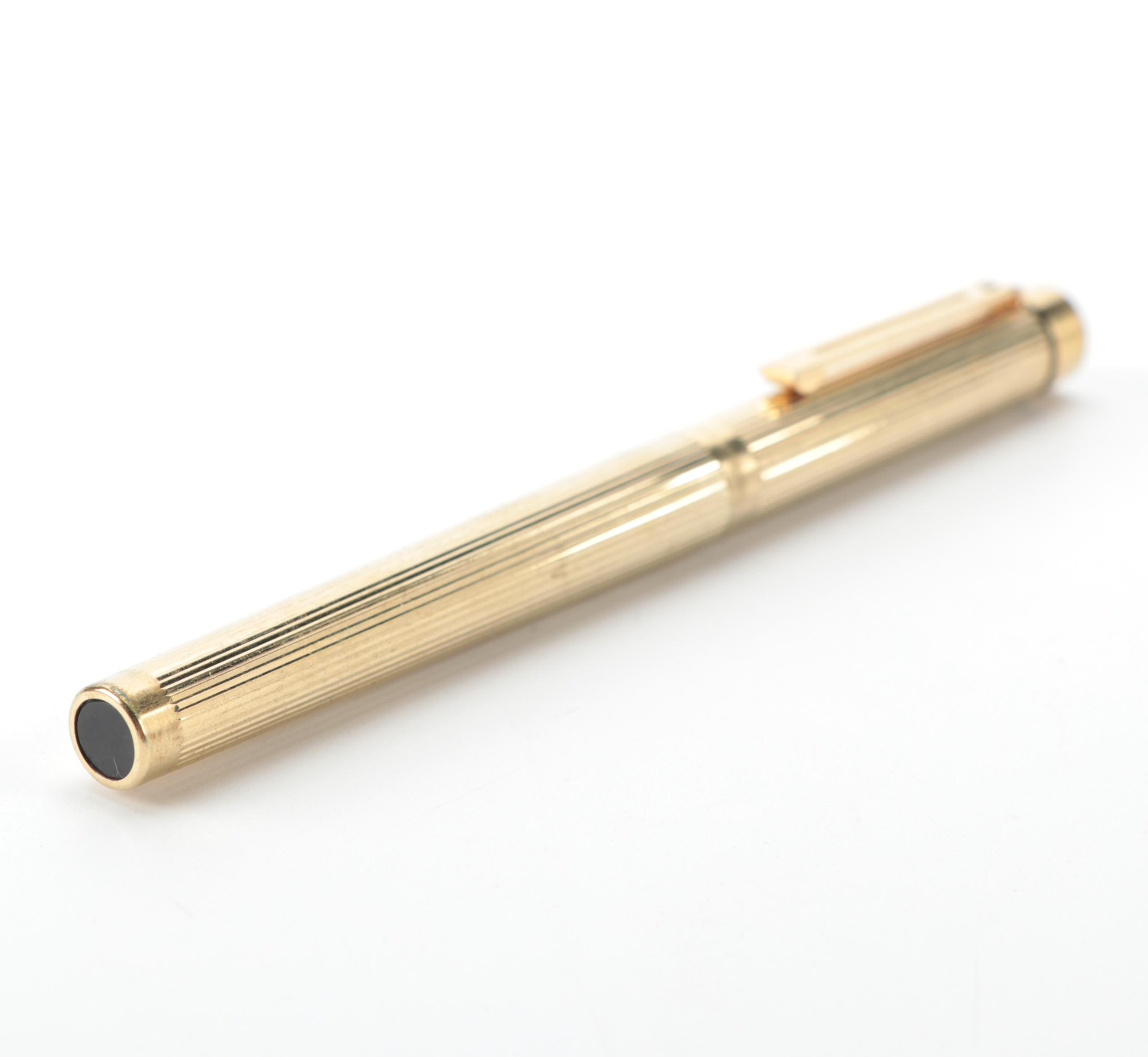 Sheaffer "Targa" Gold Plate Rollerball Pen