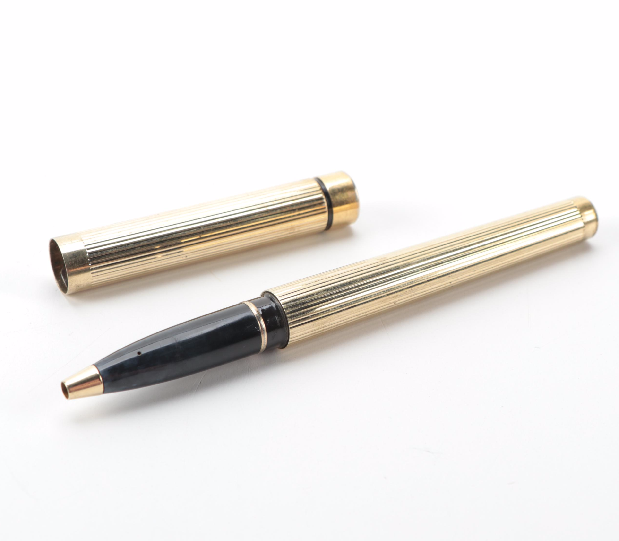 Sheaffer "Targa" Gold Plate Rollerball Pen