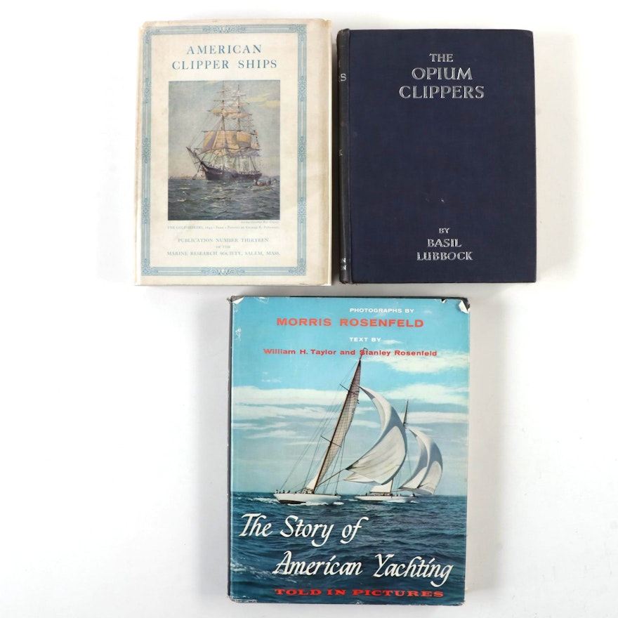 "The Opium Clippers" by Basil Lubbock and More Sailing History Books
