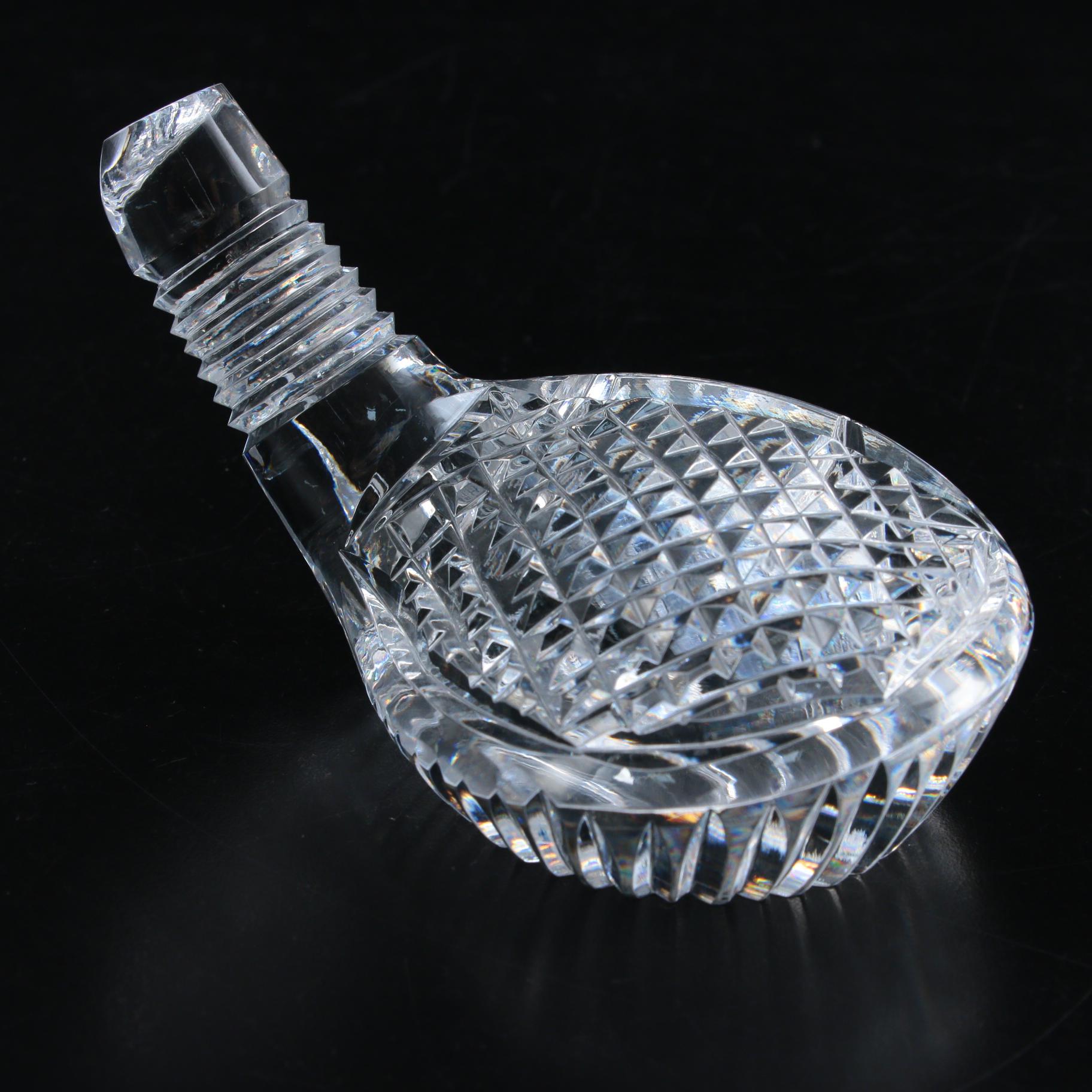 Waterford Crystal "Golf Club Head" Paperweight