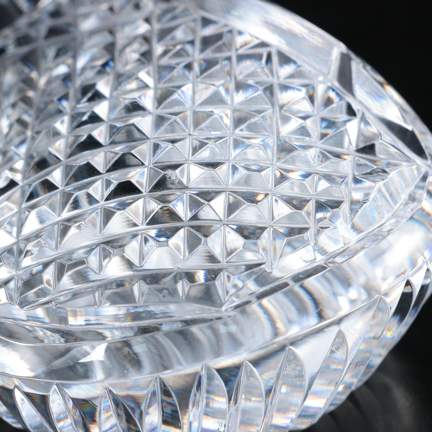 Waterford Crystal "Golf Club Head" Paperweight