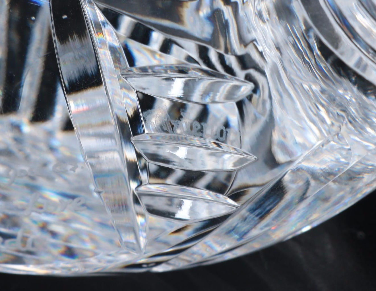 Waterford Crystal "Golf Club Head" Paperweight