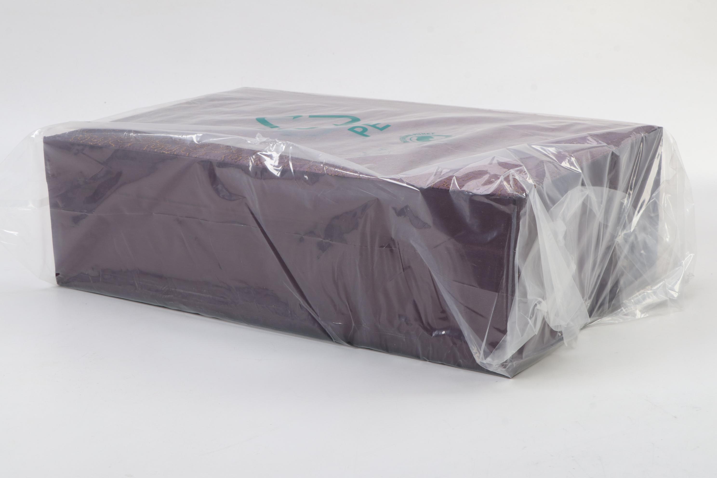 Rowallan Puzzle Motif Amethyst Polyester Jewelry Boxes