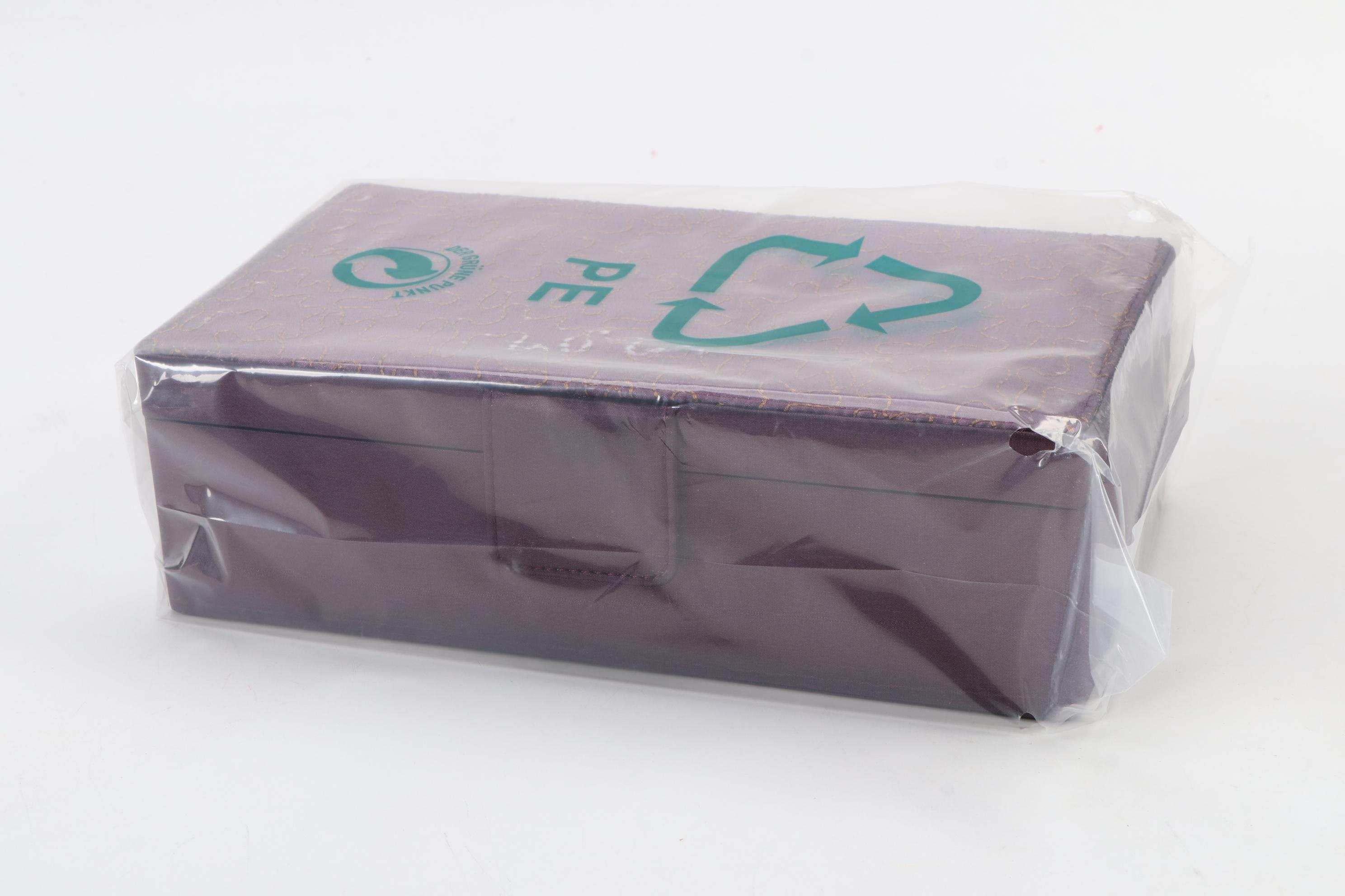 Rowallan Puzzle Motif Amethyst Polyester Jewelry Boxes