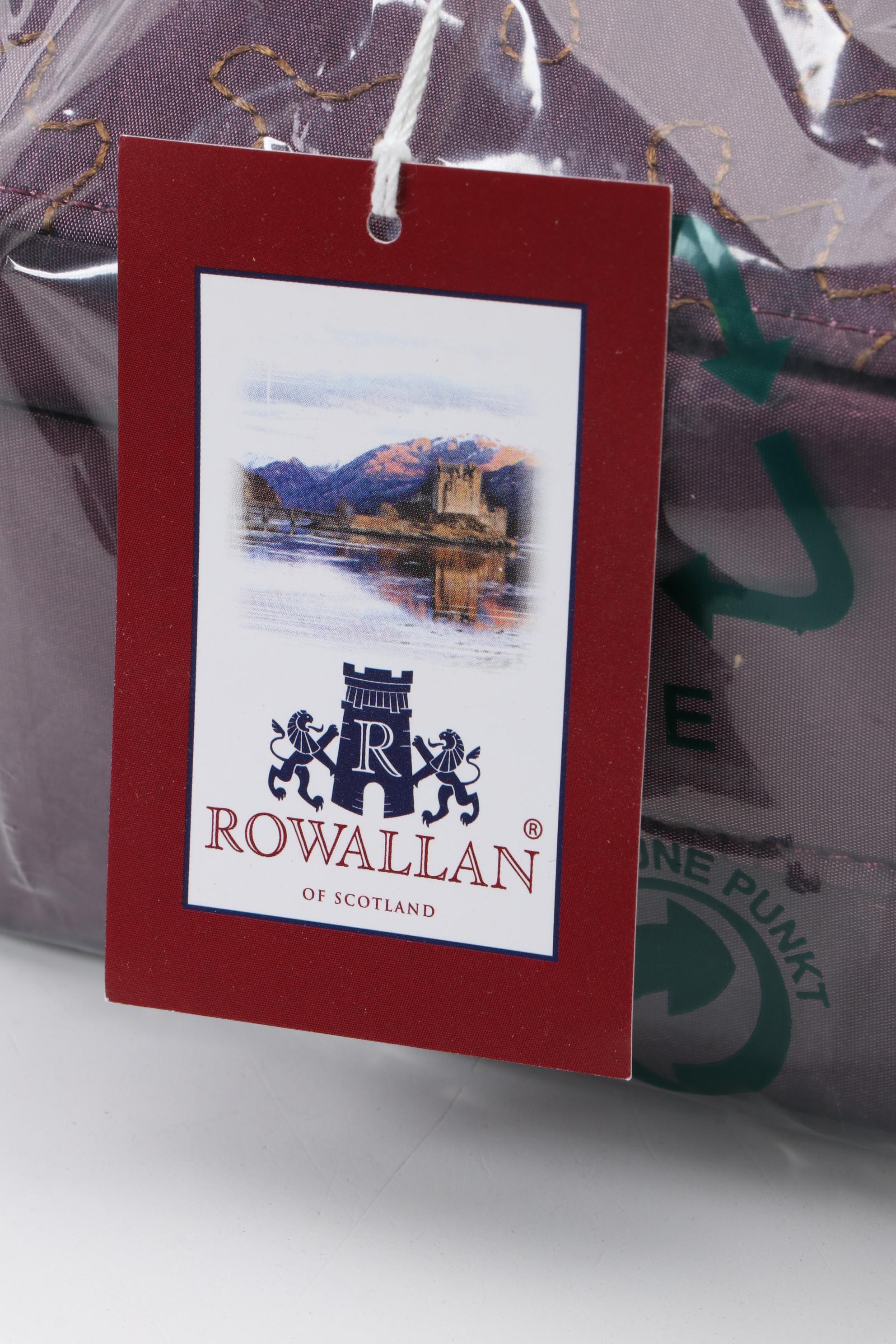 Rowallan Puzzle Motif Amethyst Polyester Jewelry Boxes