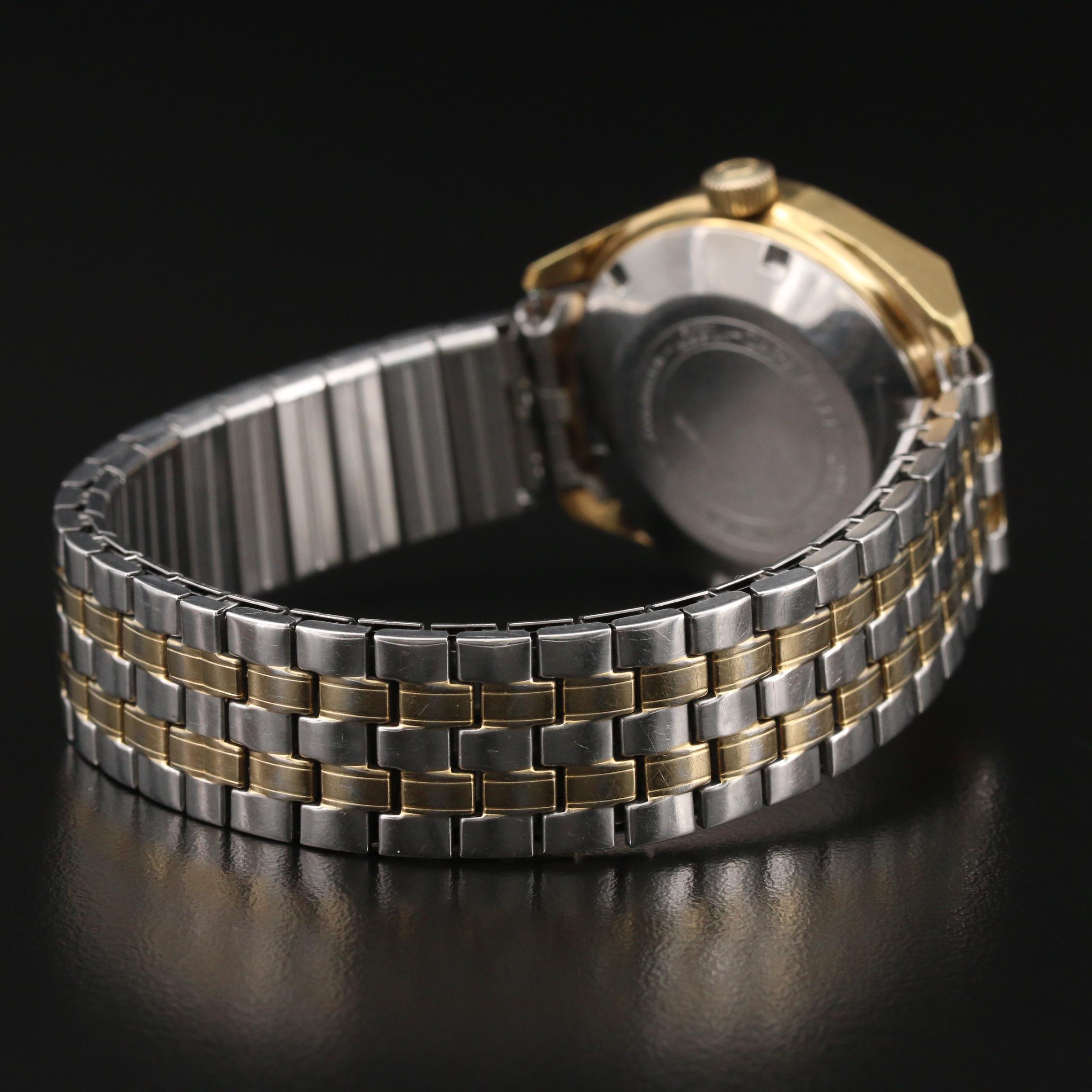 1958 Caravelle Day-Date Gold Tone Automatic Watch