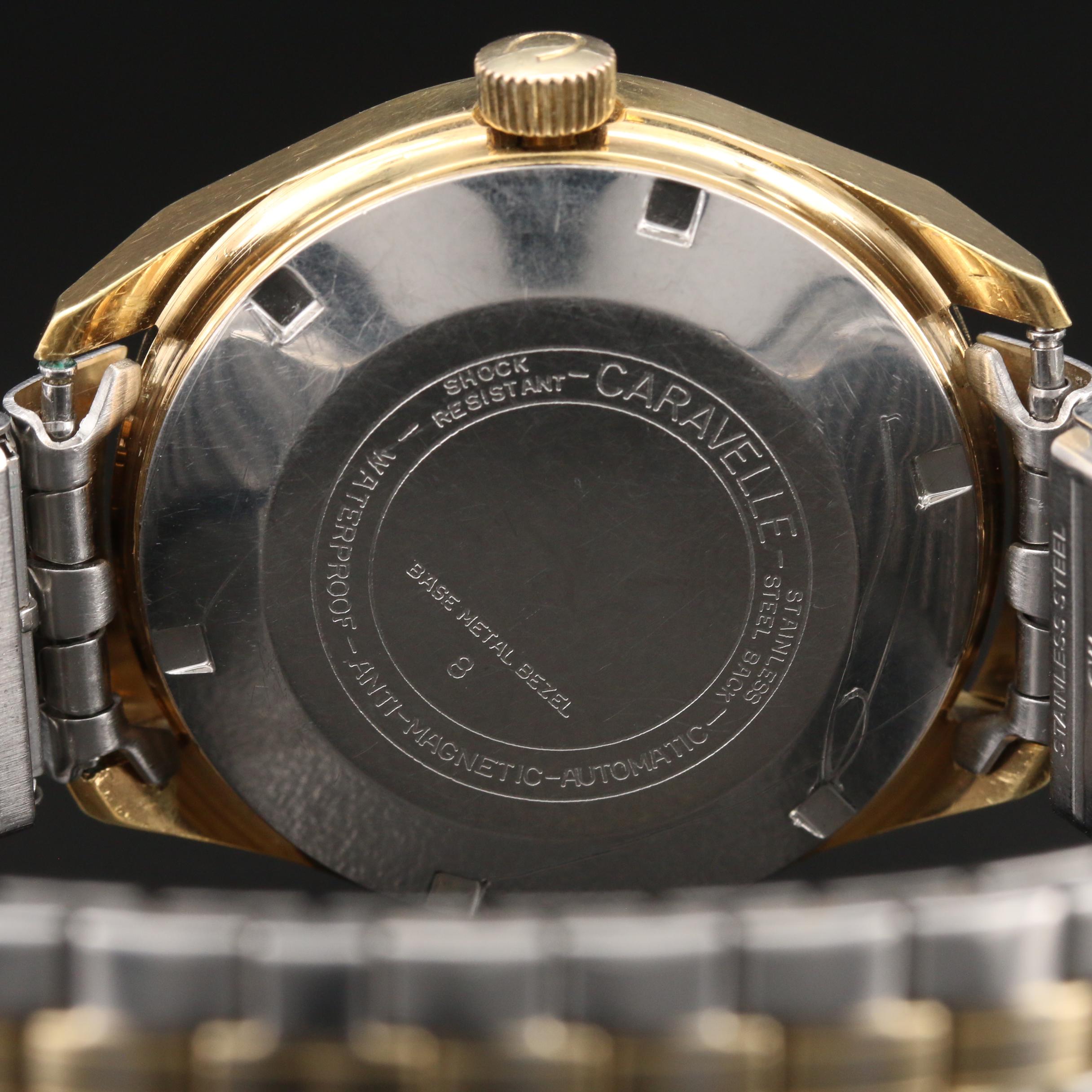 1958 Caravelle Day-Date Gold Tone Automatic Watch