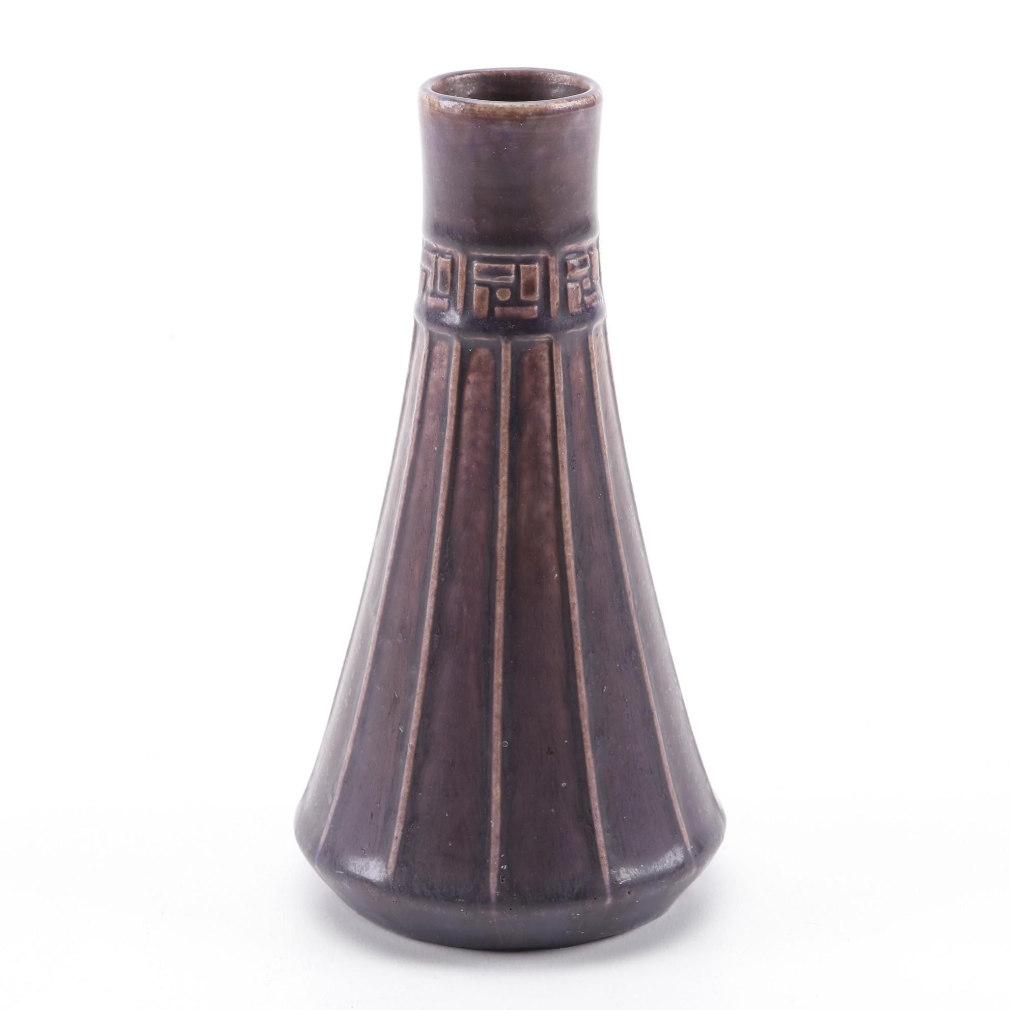 Rookwood Pottery Matte Glaze Vase, 1914