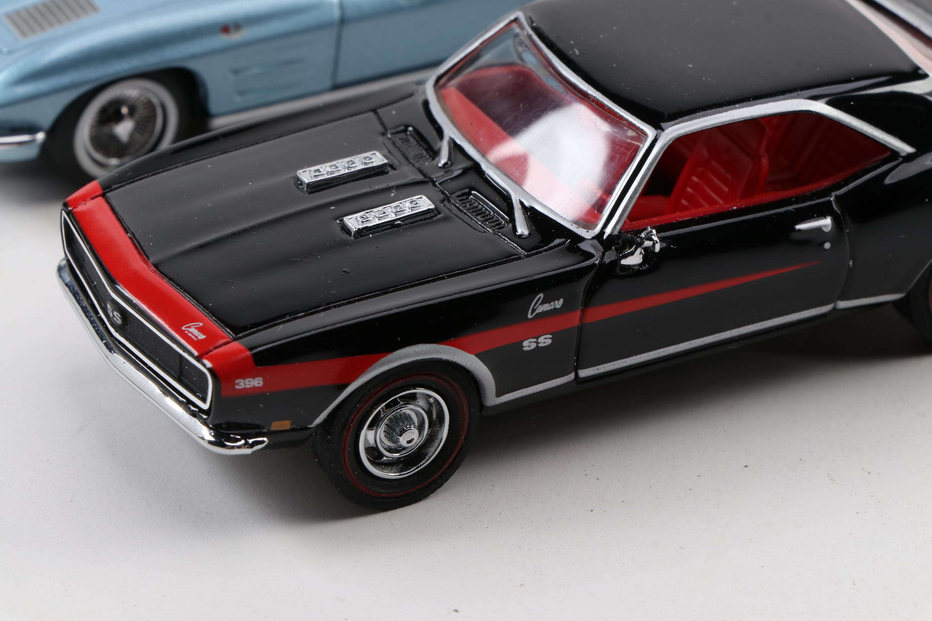 Matchbox Muscle Machines Collection Including Corvette, Roadrunner, Cuda