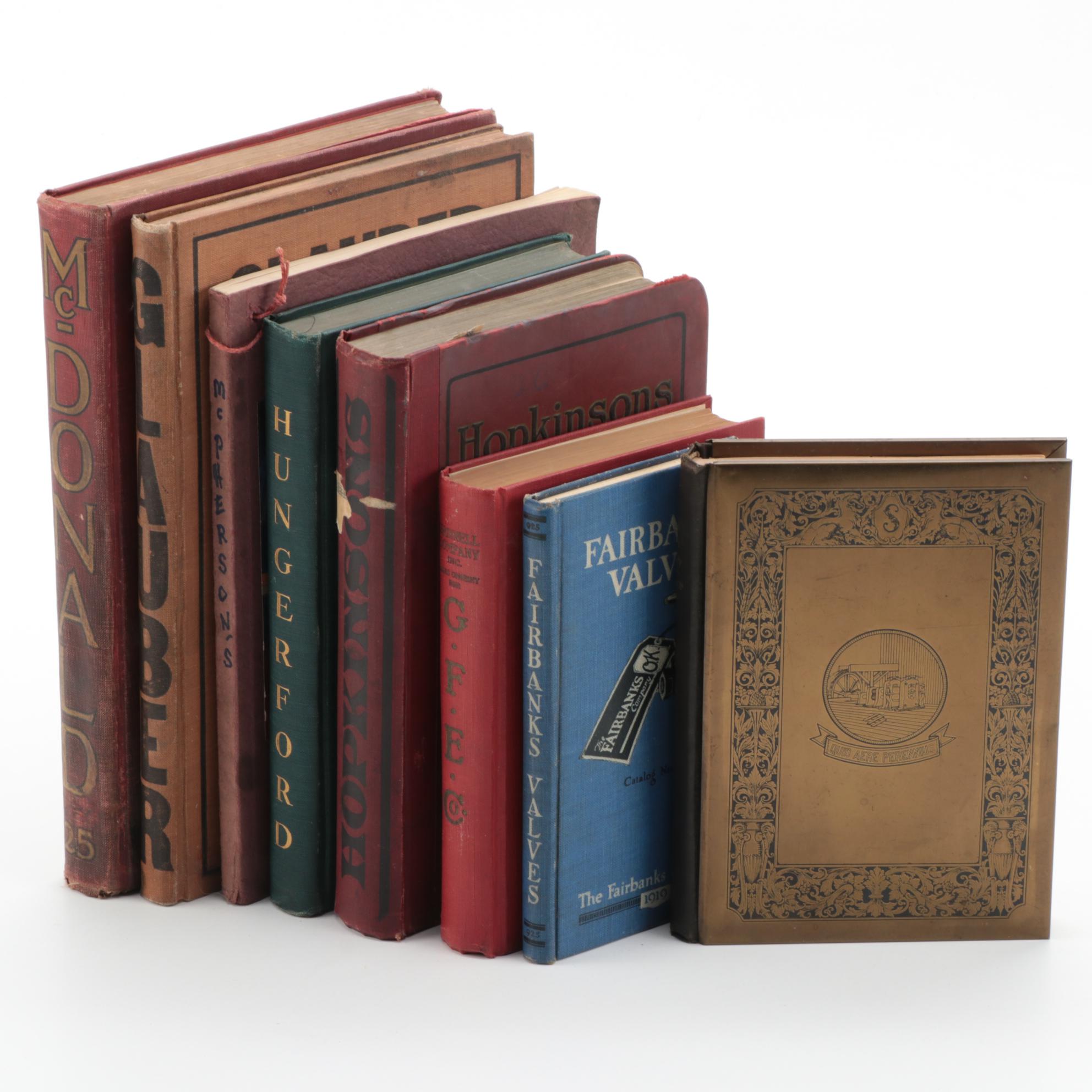 "The Brass Industry" by William Lathrop and More Engineering Books and Catalogs