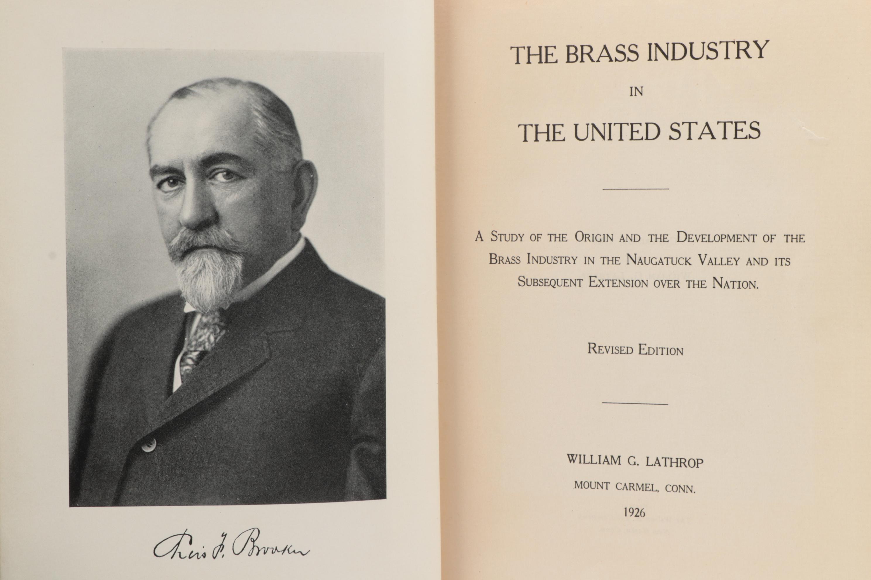 "The Brass Industry" by William Lathrop and More Engineering Books and Catalogs