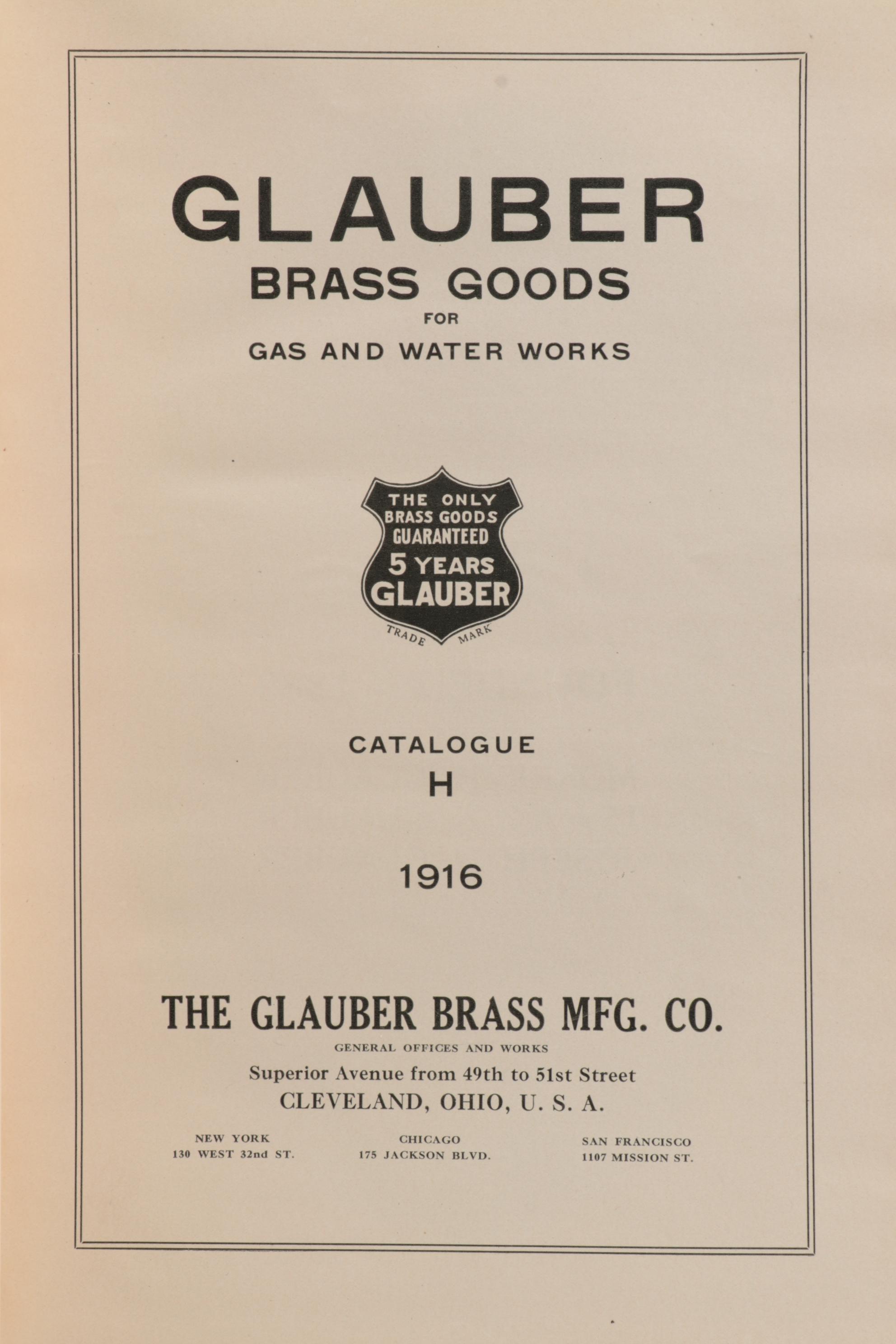"The Brass Industry" by William Lathrop and More Engineering Books and Catalogs