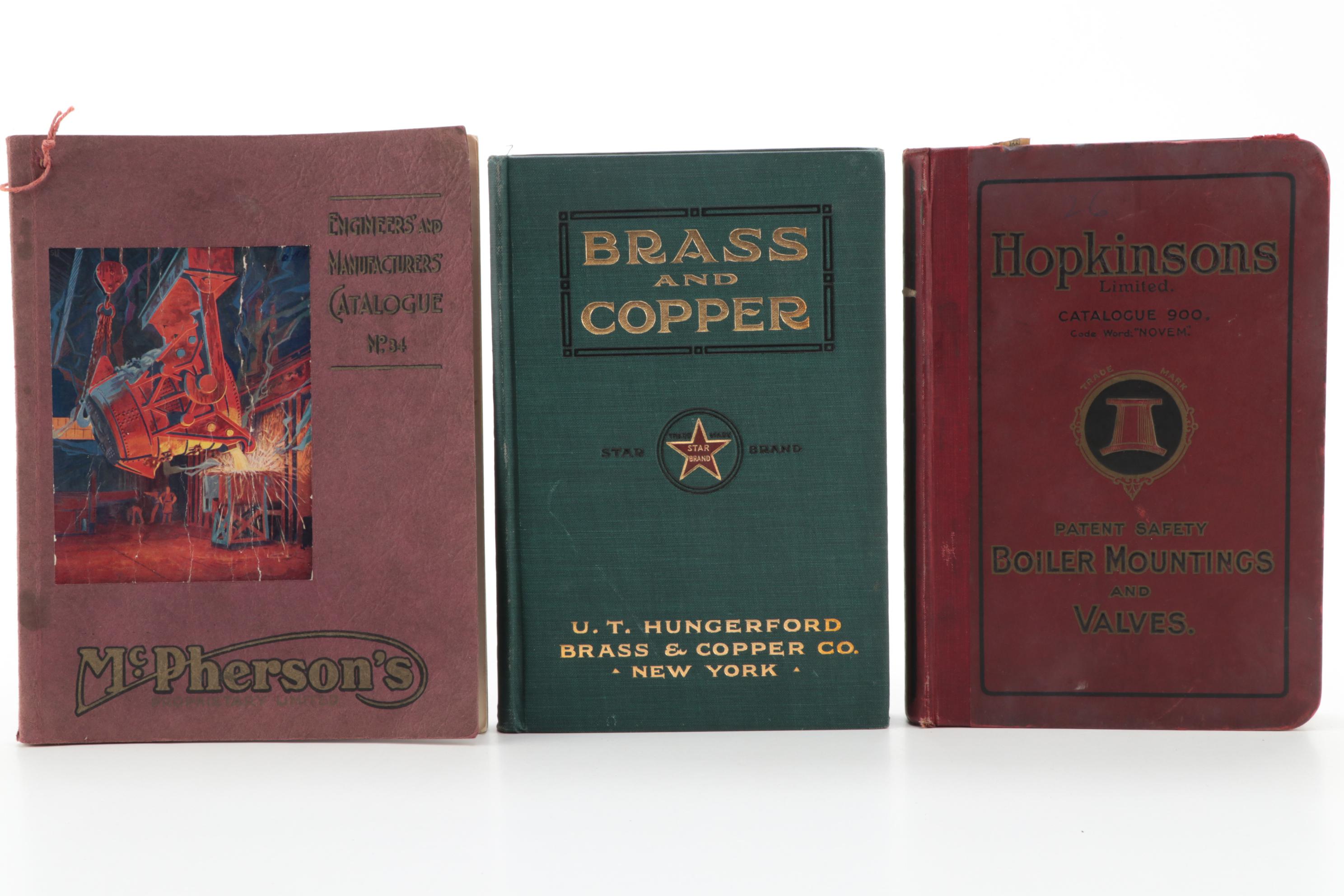 "The Brass Industry" by William Lathrop and More Engineering Books and Catalogs