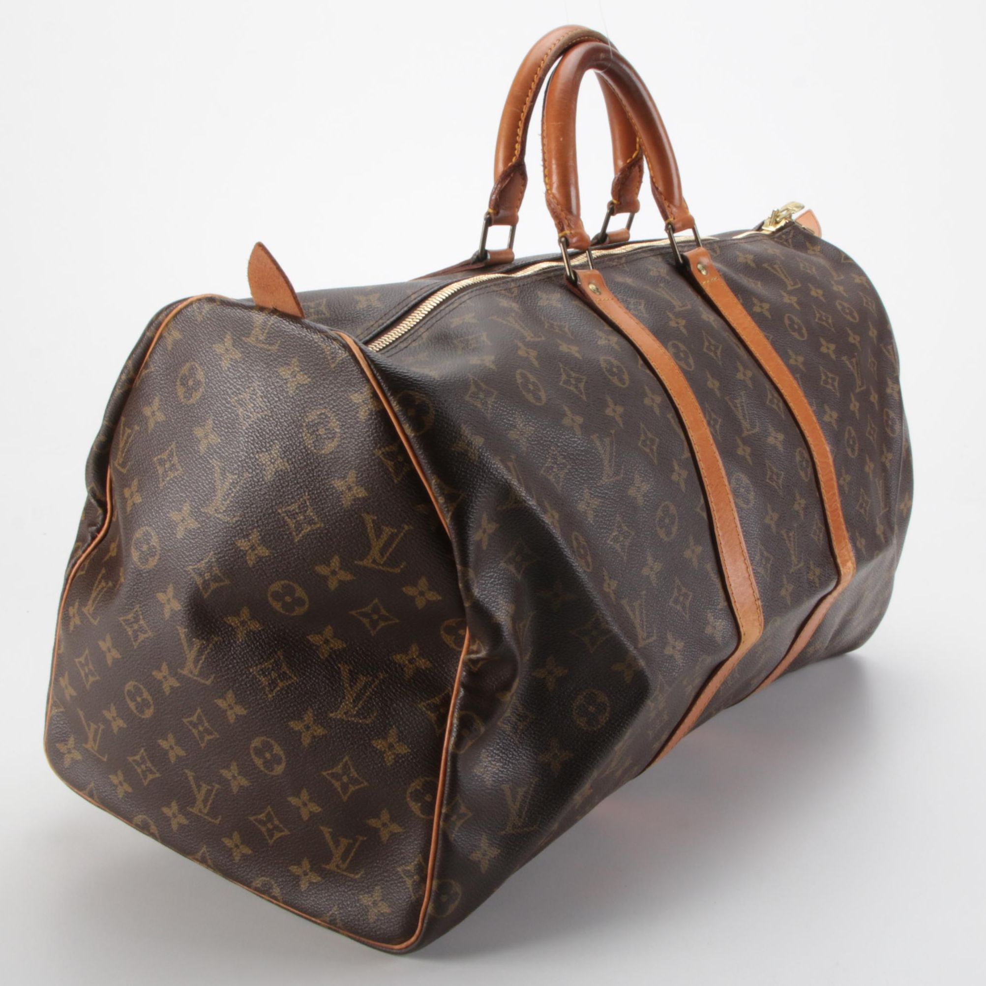 Louis Vuitton Malletier Keepall 55 Travel Bag in Monogram Canvas