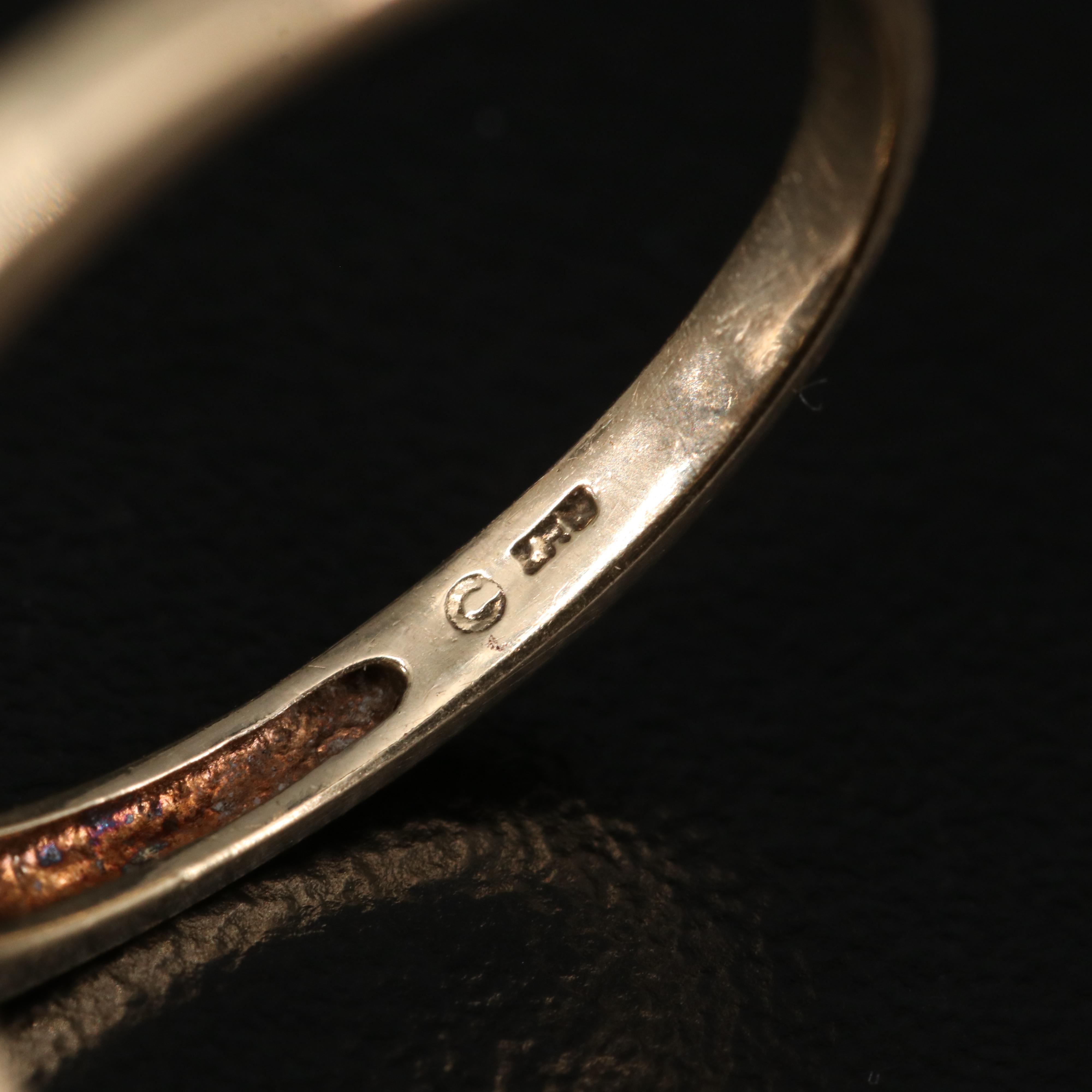 10K Diamond Cluster Ring