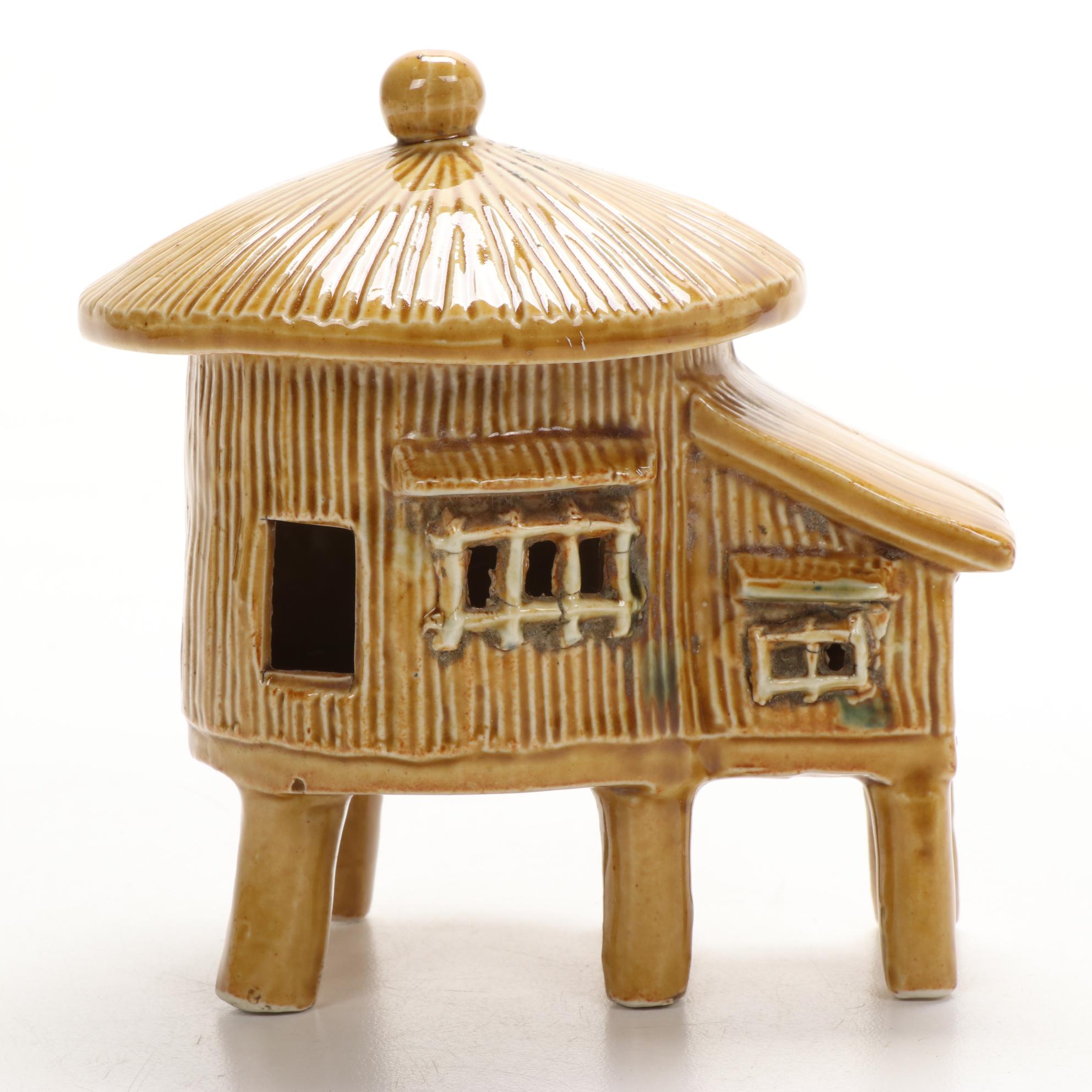 Kahlil Gibran Poetry Books with Italian Terre d'Umbria Baking Dish and Figurine