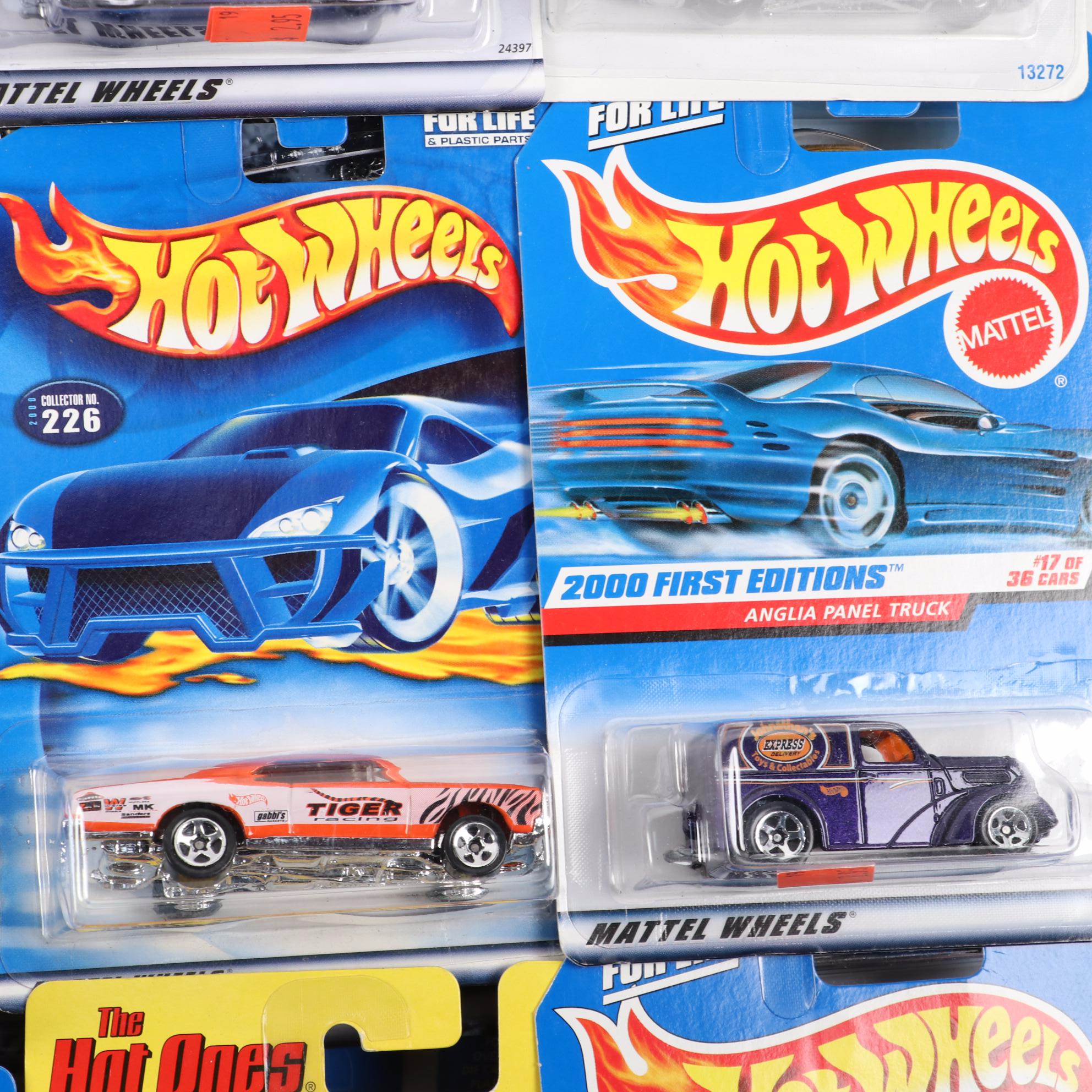 Mattel Hot Wheels Diecast Model Cars in Original Packaging