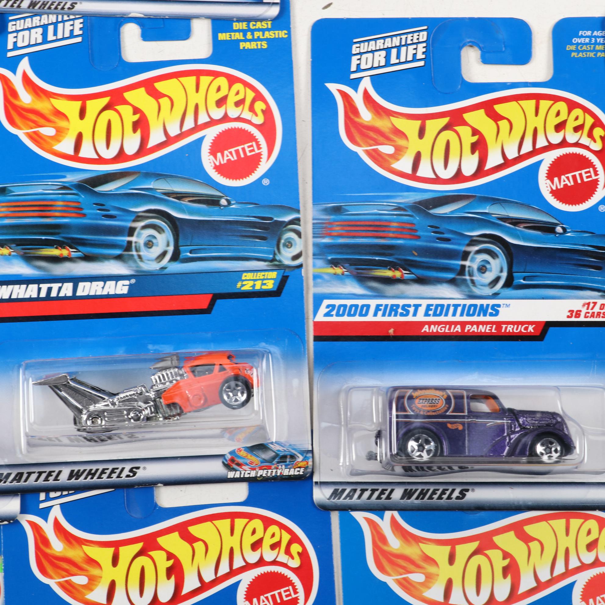 Mattel Hot Wheels Diecast Model Cars in Original Packaging