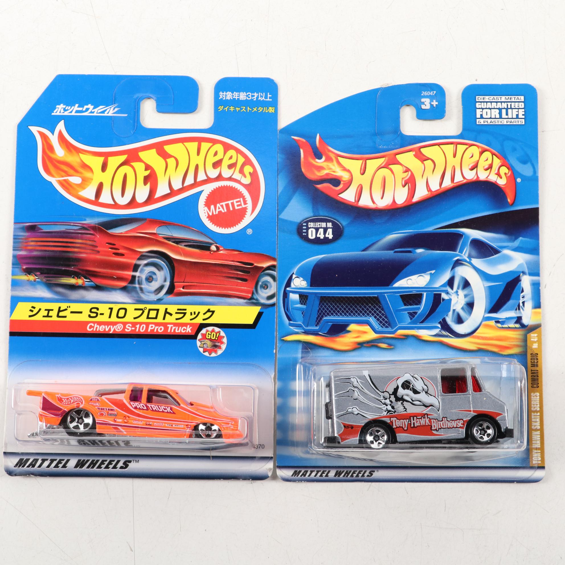 Mattel Hot Wheels Diecast Model Cars in Original Packaging