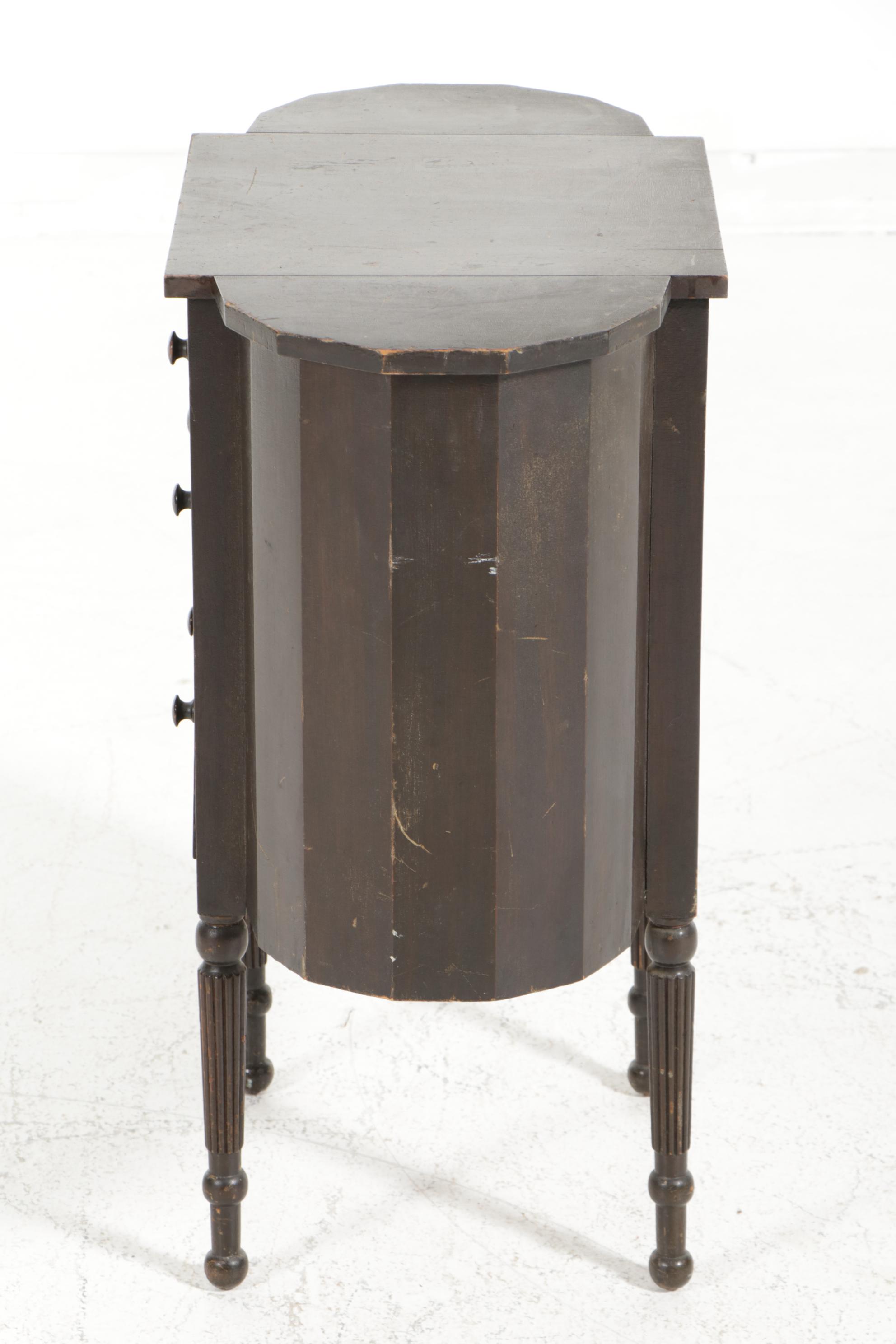 Cowan Federal Style "Martha Washington" Sewing Cabinet, Early 20th Century