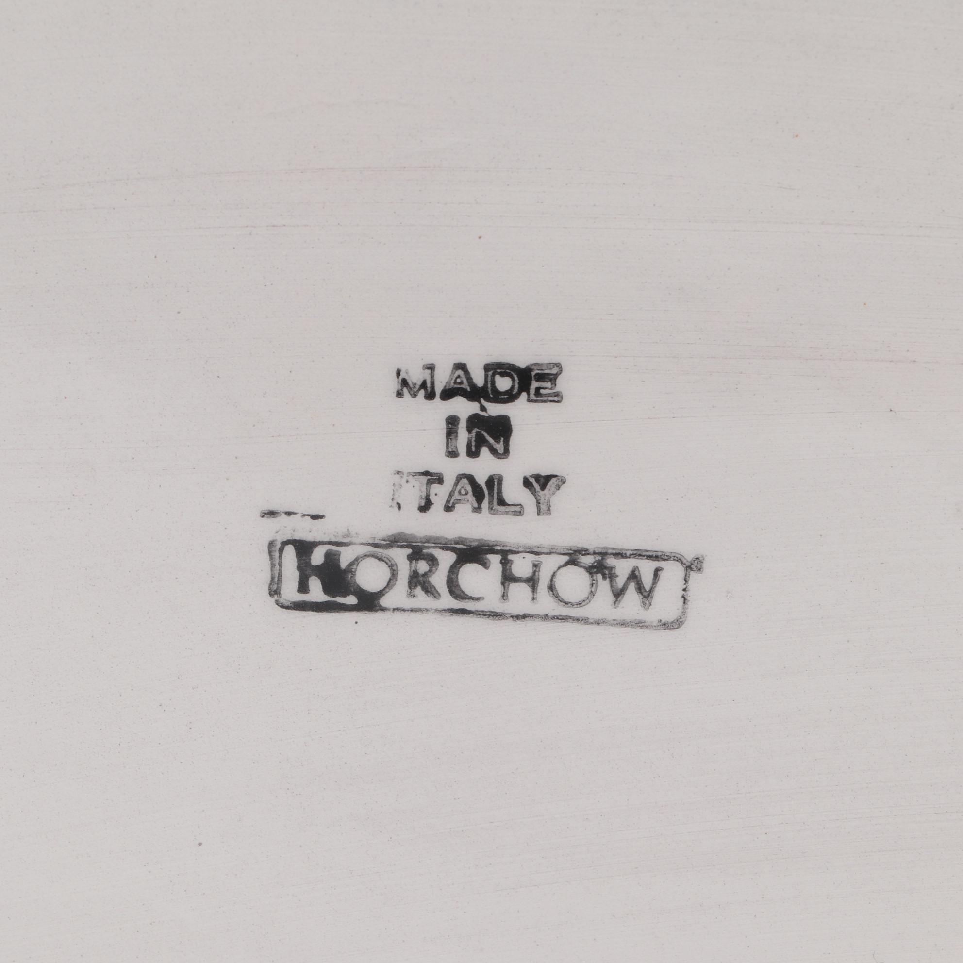 Horchow Collection Italian Hand-Painted Ceramic Head Planters