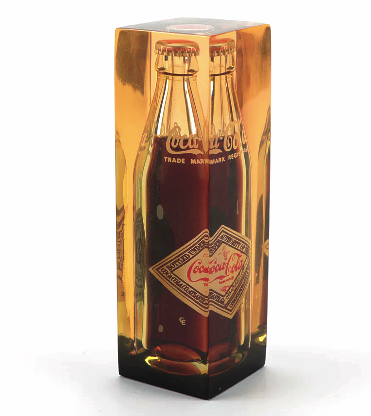 1979 Coca-Cola Commemorative Bottle Cast in Resin