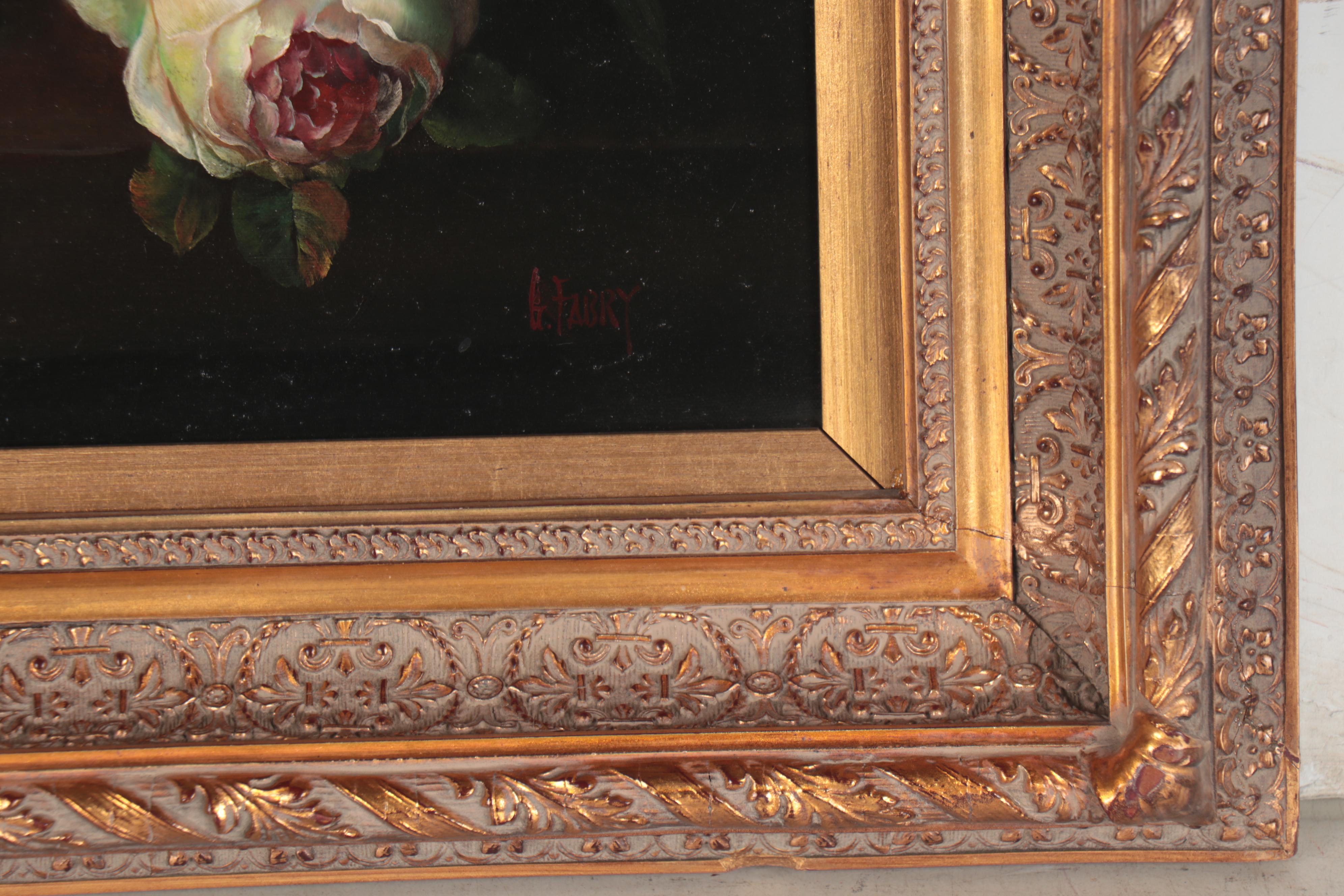 Dutch Style Floral Still Life Oil Painting, 21st Century