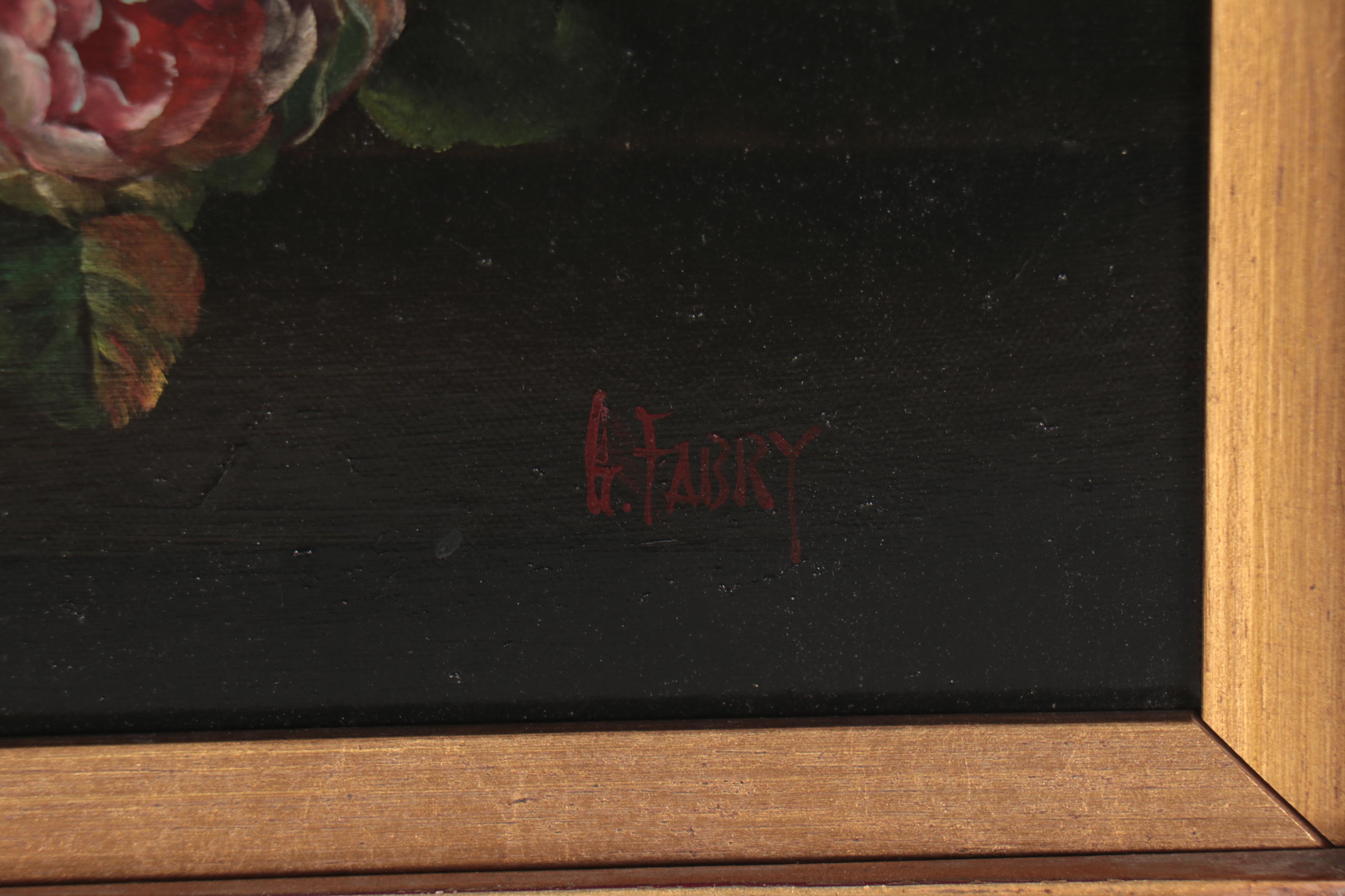 Dutch Style Floral Still Life Oil Painting, 21st Century