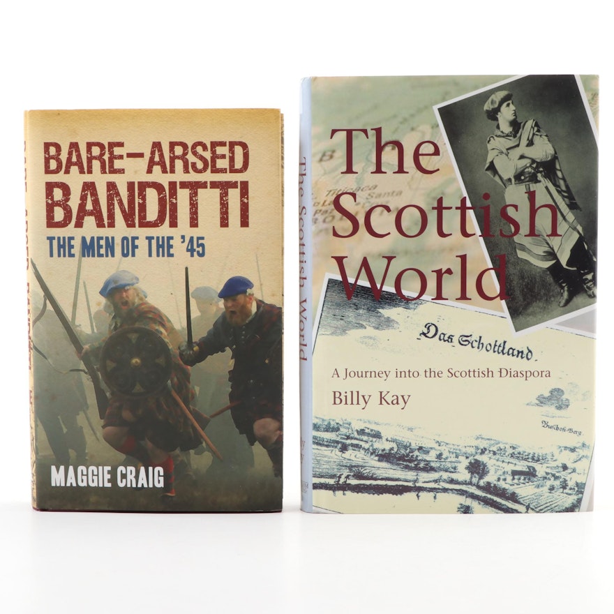 Signed "The Scottish World" and "Bare-Arsed Banditti" Scottish History Books