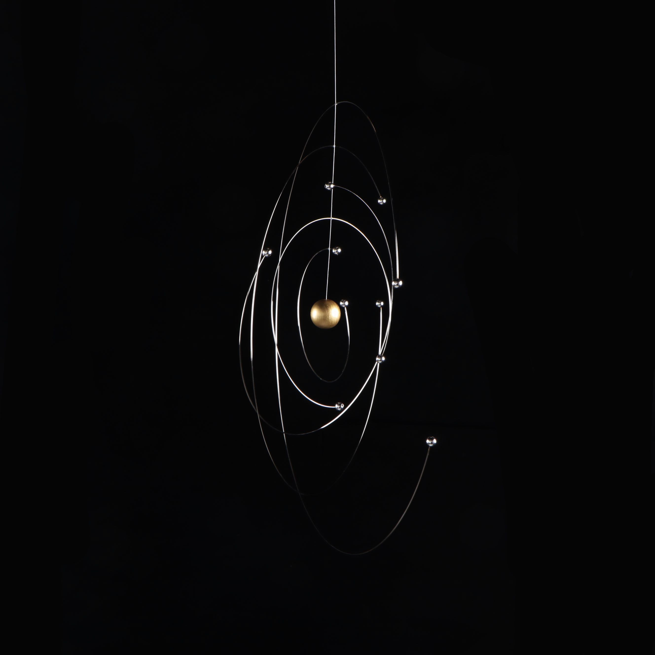 Flensted Mobiles "Niels Bohr Atom Model 1913," 2013