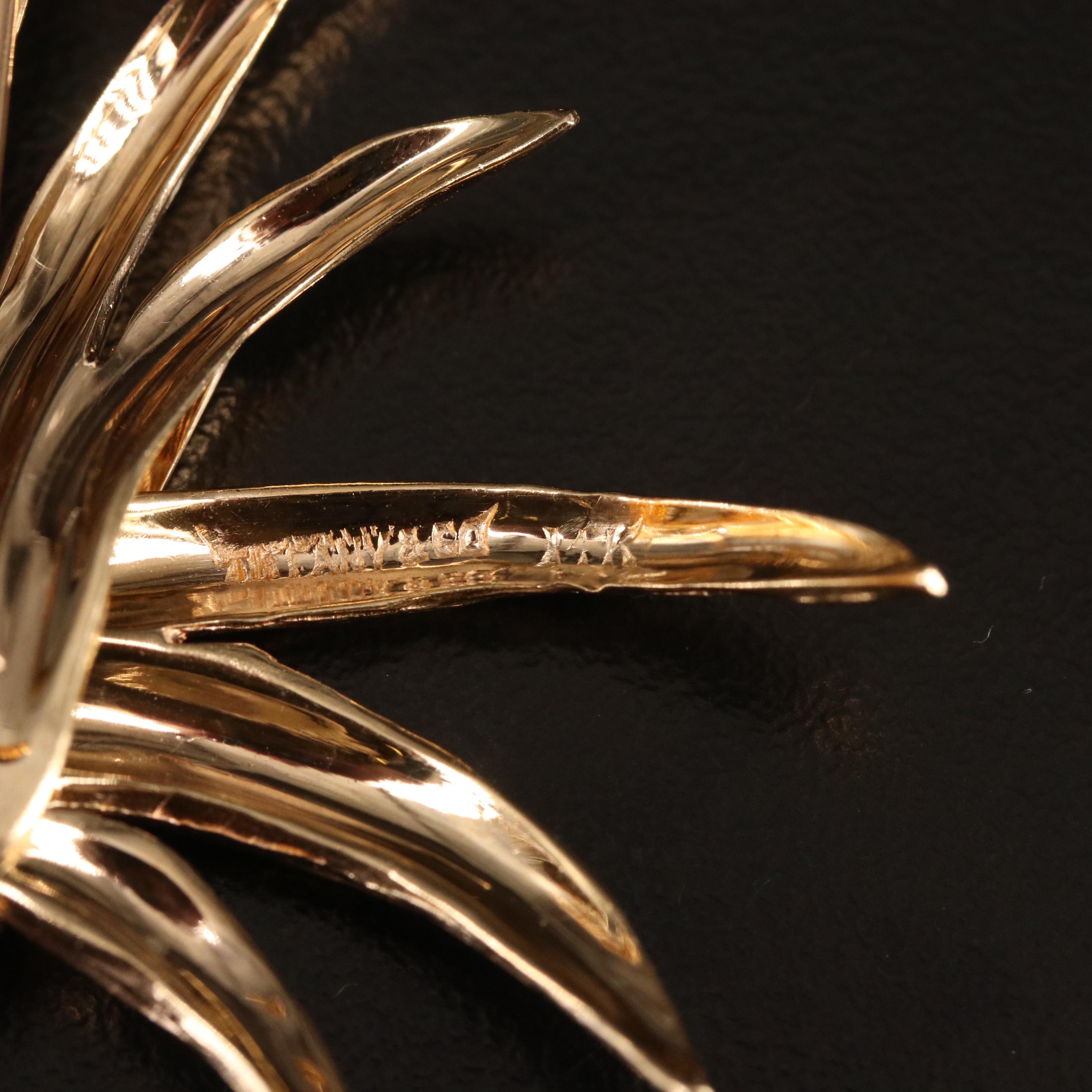 Tiffany & Co. 14K Brooch