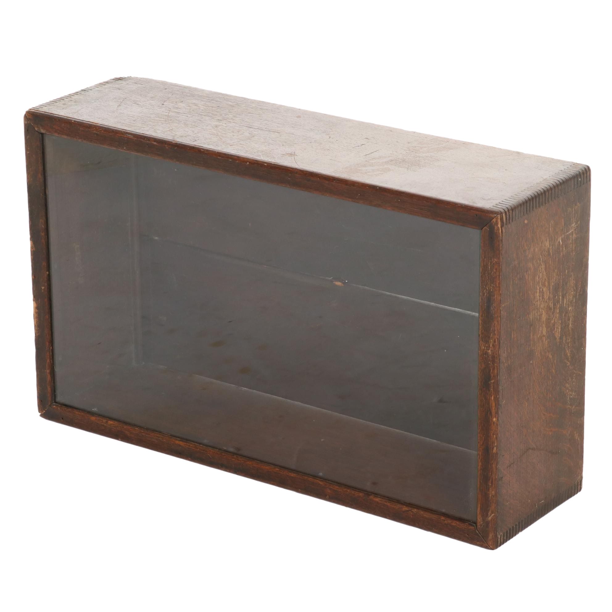 The Dean Electric Company Harmonic Converter Oak and Glass Case, Early 20th C.