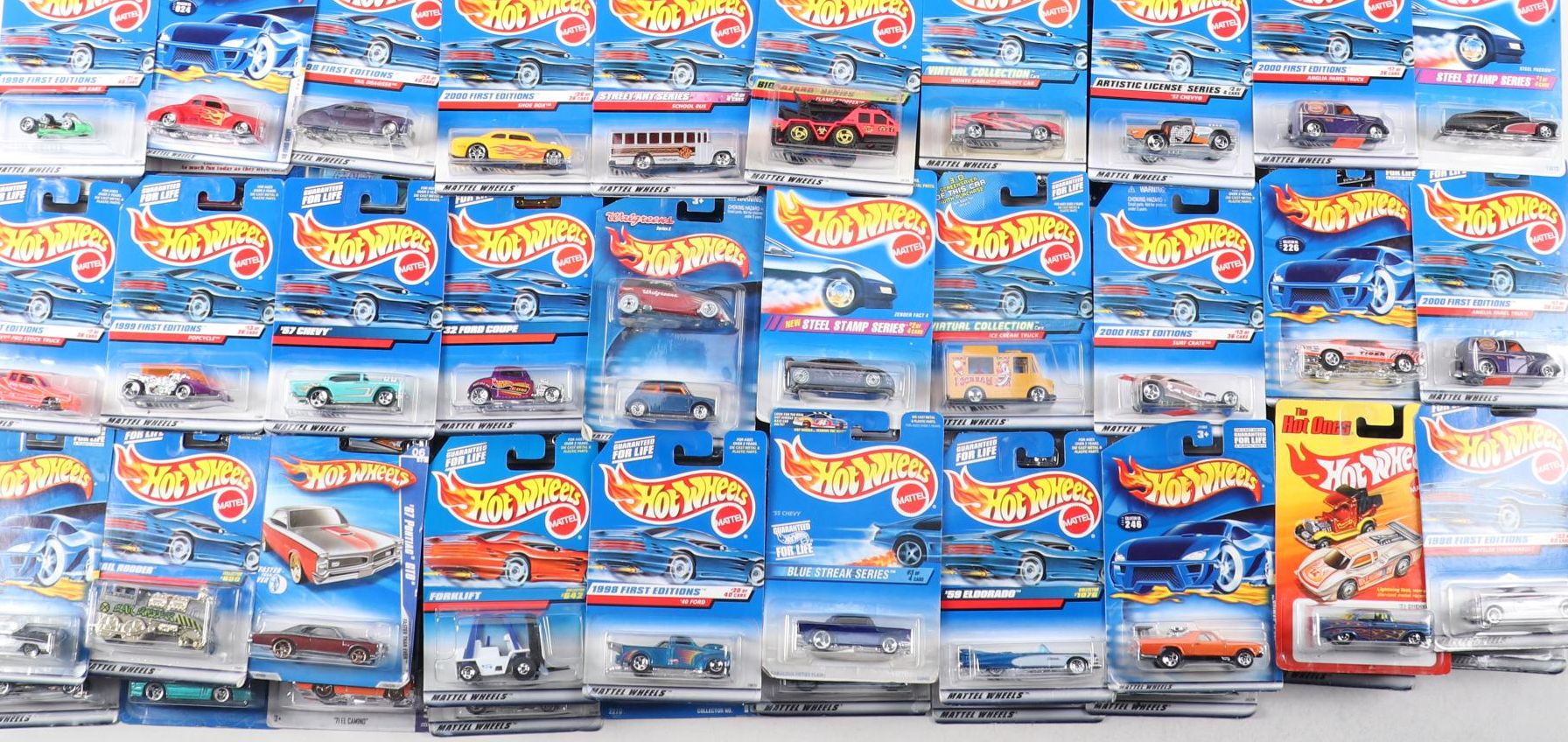 Mattel Hot Wheels Diecast Model Cars in Original Packaging