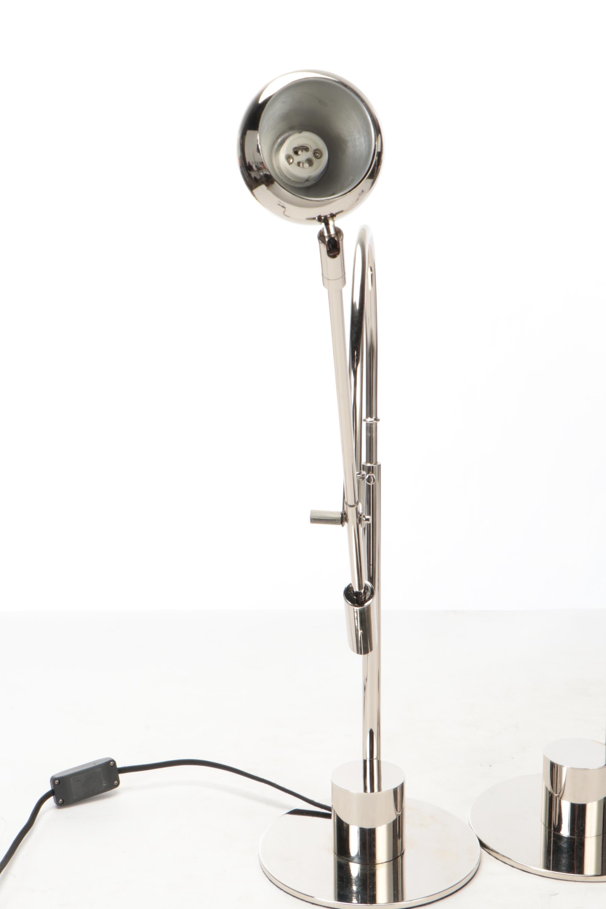 Restoration Hardware "Orbiter II" LED Task Table Lamps