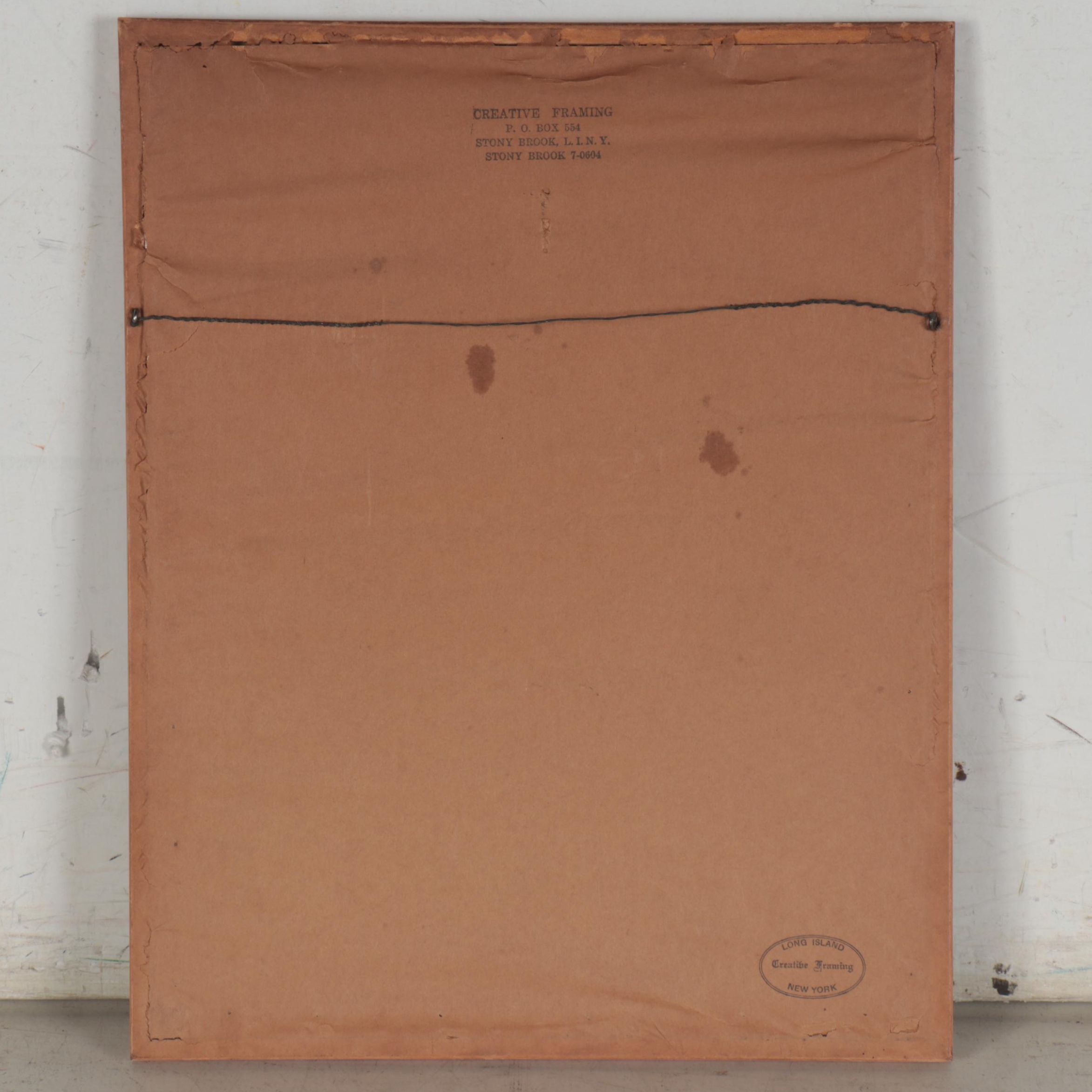 Modernist Graphite Portrait Drawing, Mid-20th Century